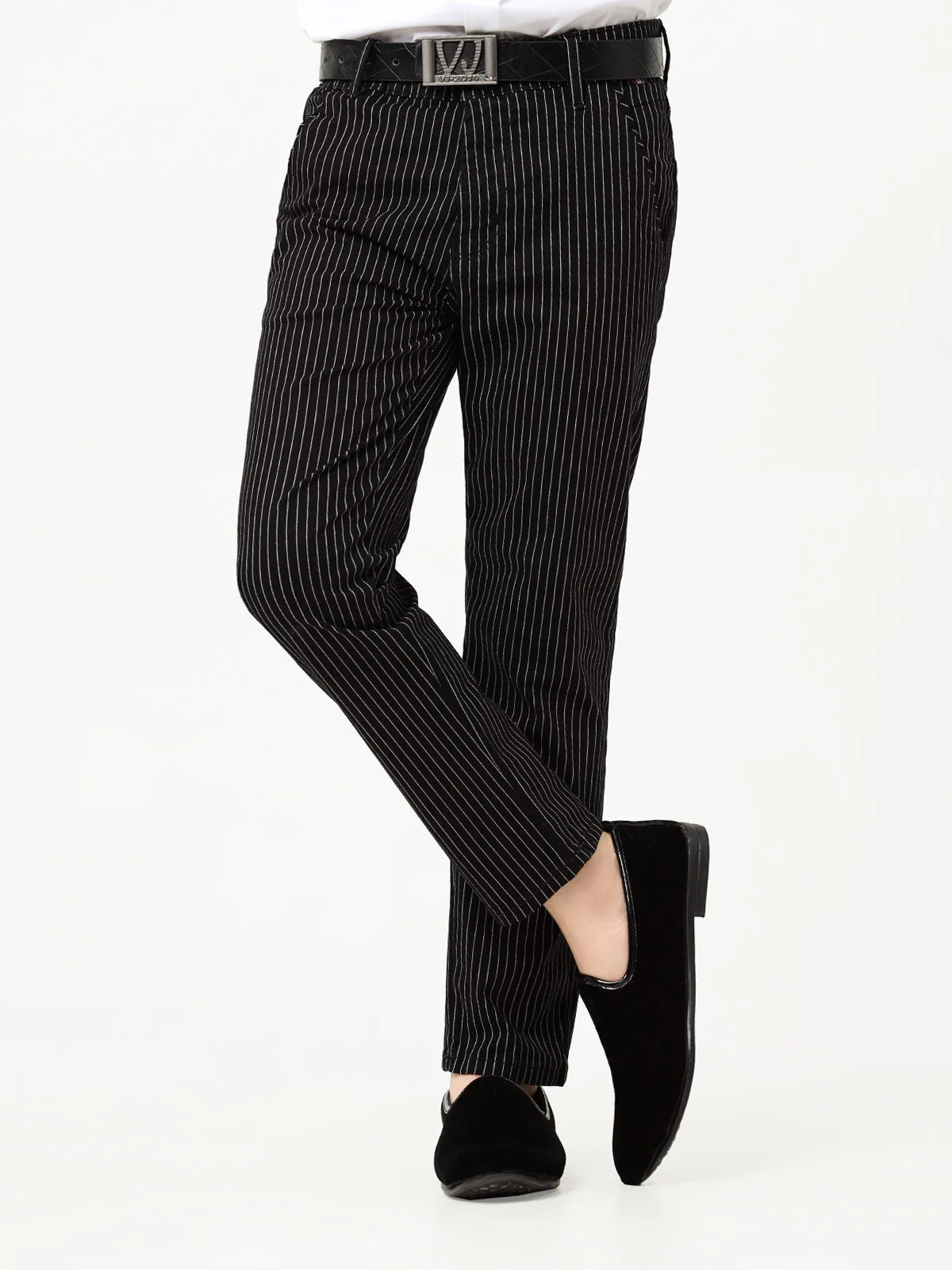Boy's Black Chino Pant - EBBCP23-017