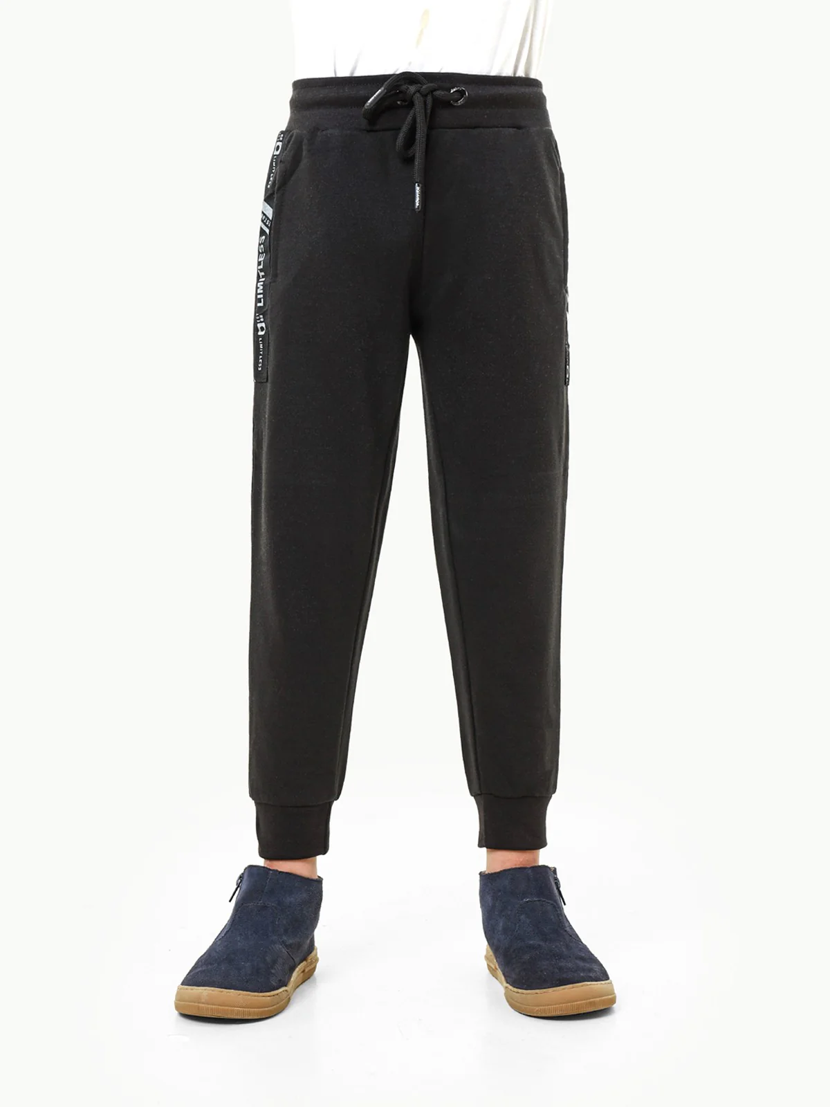Boy's Black Trouser - EBBT23-024
