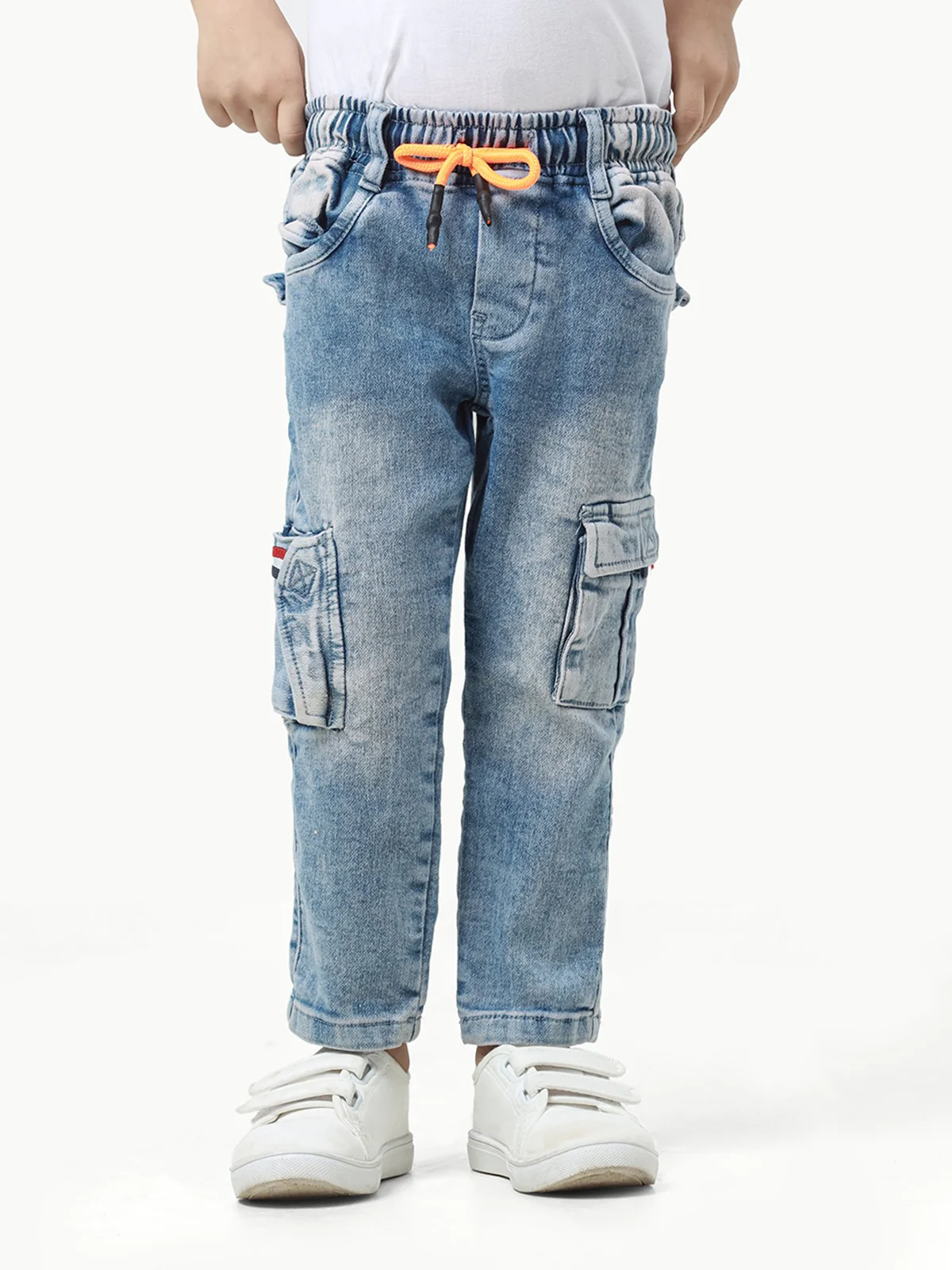 Boy's Blue Denim Pant - EBBDP23-005 - Image 2