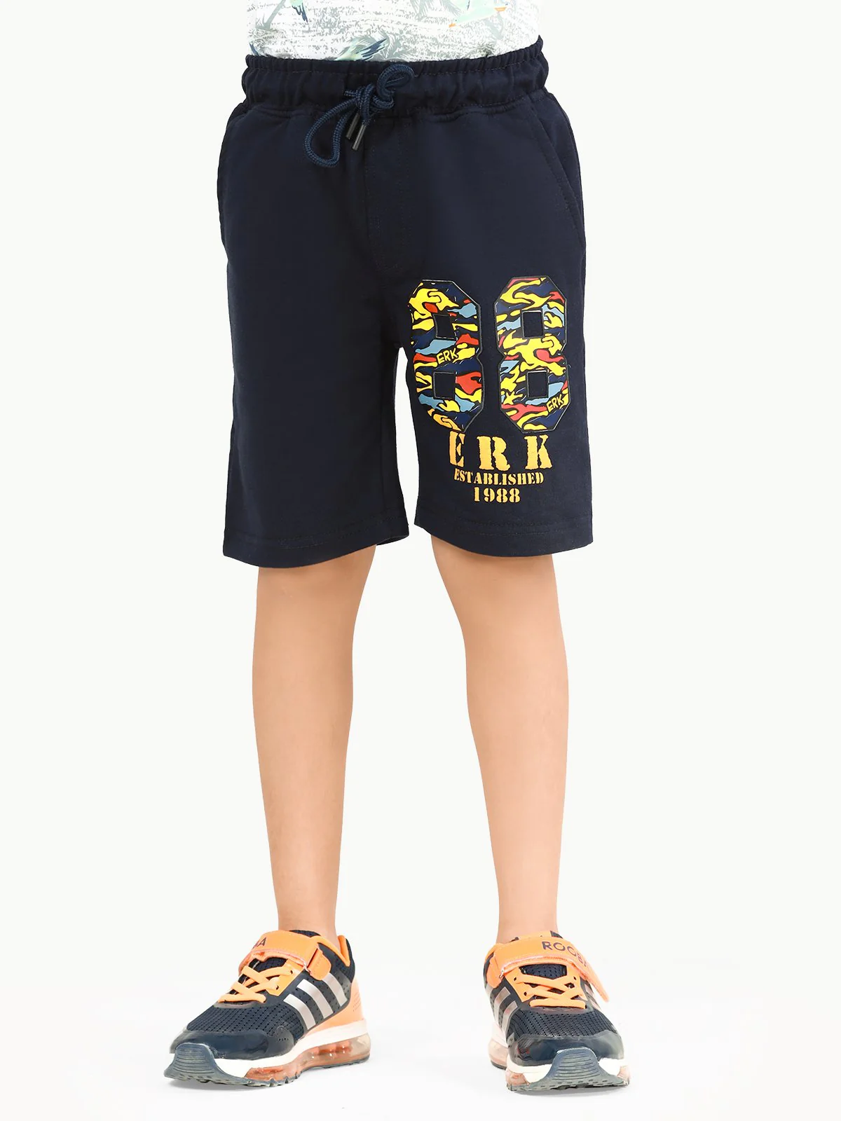 Boy's Navy Blue Shorts - EBBSK22-002