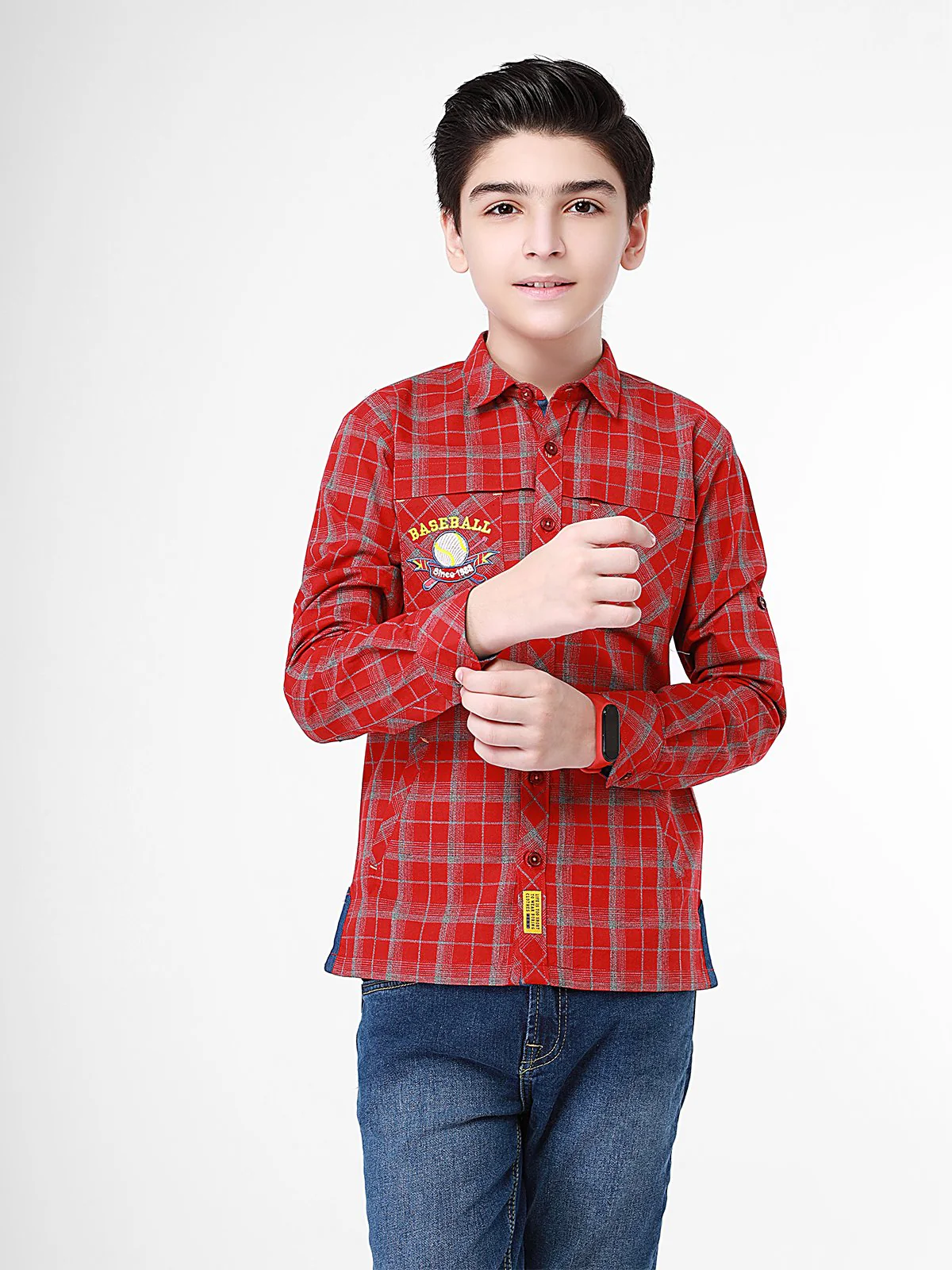 Boy's Red Shirt - EBTS22-27336