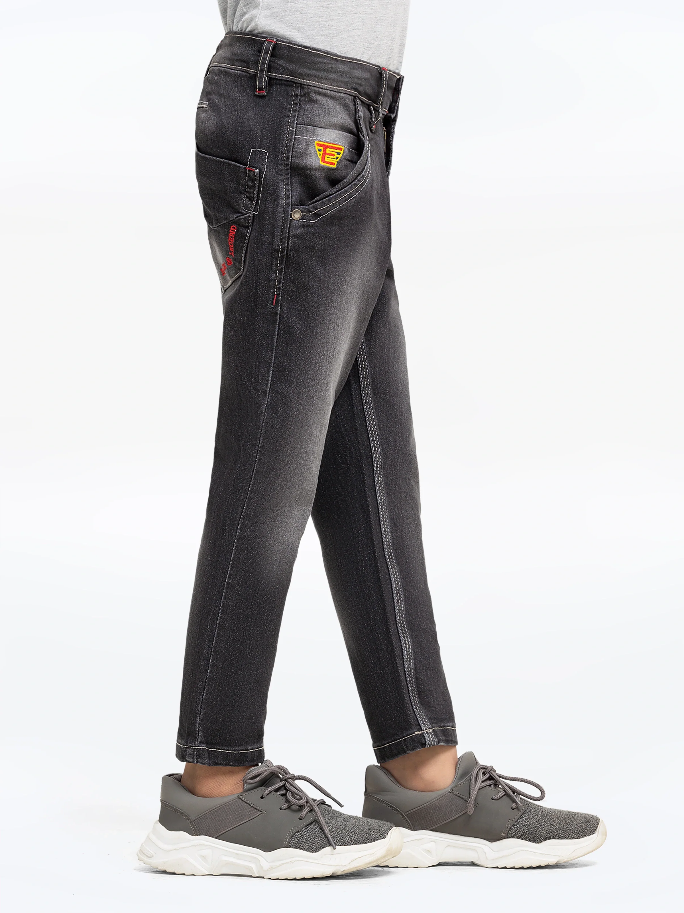 Boy's Indigo Denim Pant - EBBDP5-019 - Image 4