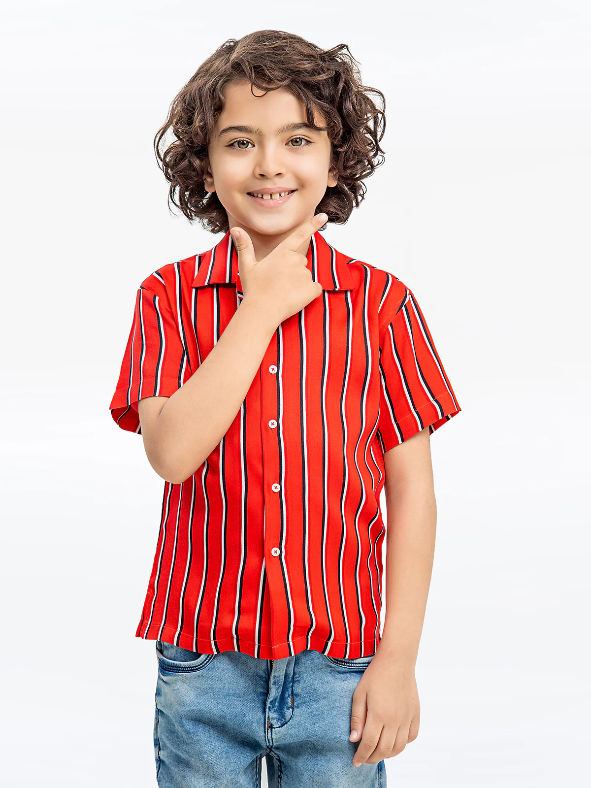 Boy's Red Shirt - EBTS24-27536