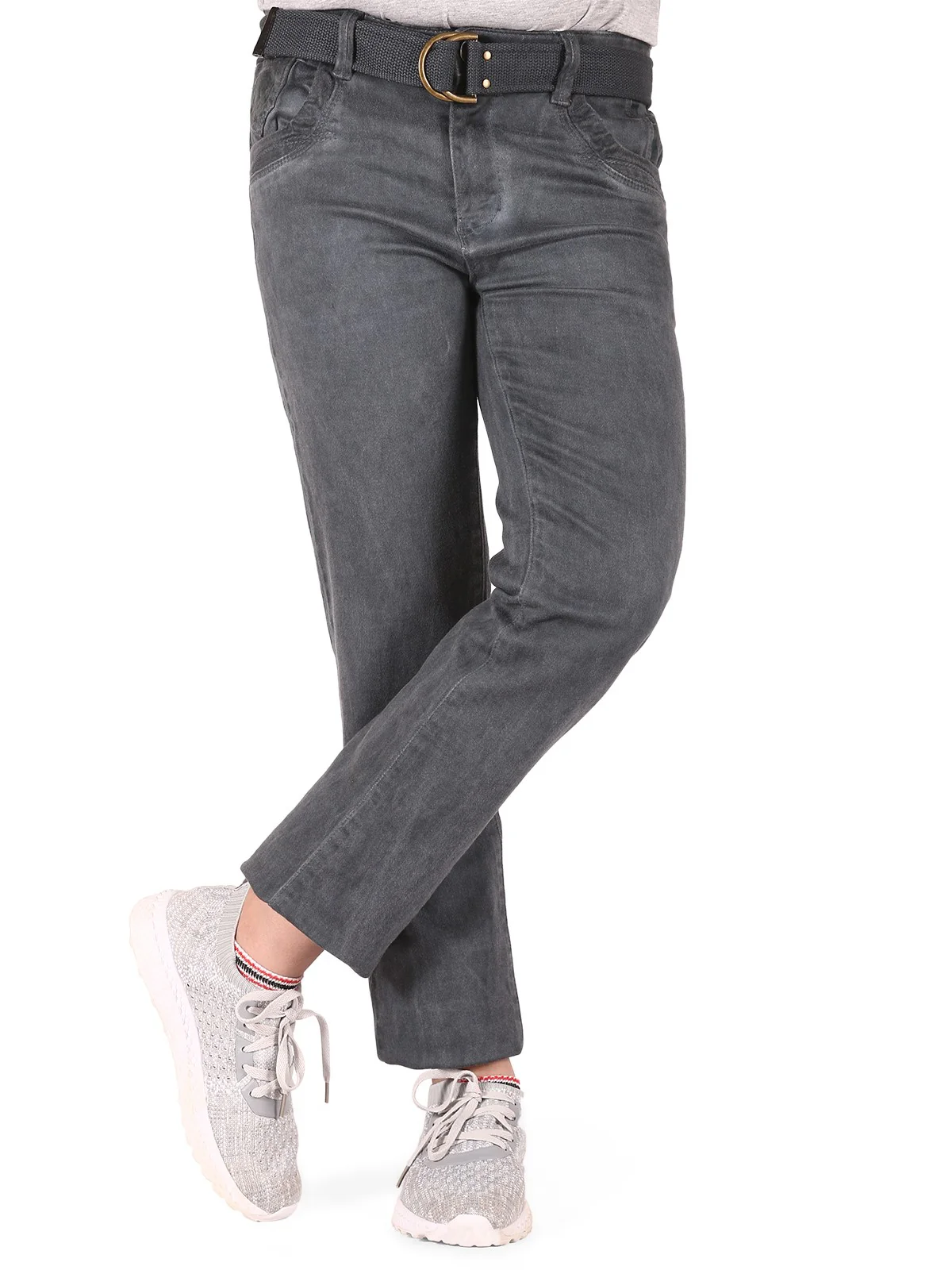 Boy's Teal Grey Chino Pant - EBBP19-5743