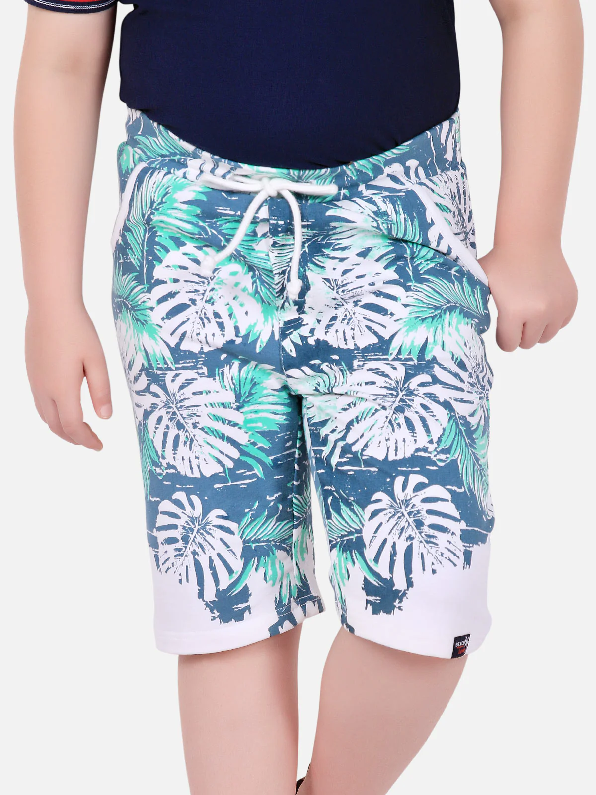 Boys Green Shorts - EBBSK19-005