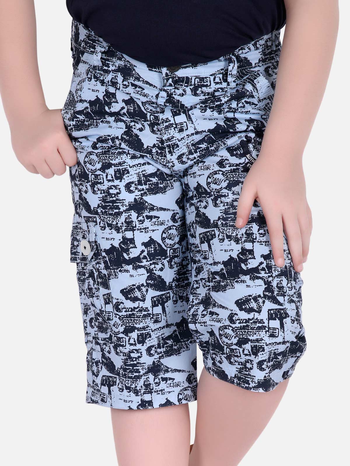 Boys Blue Shorts - EBBSW18-020