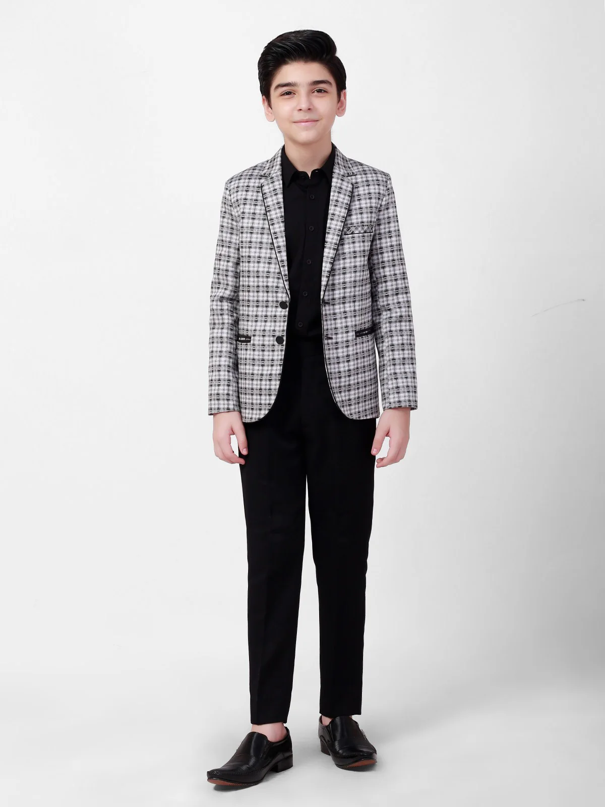 Boy's Grey Blazers - EBTB21-4459