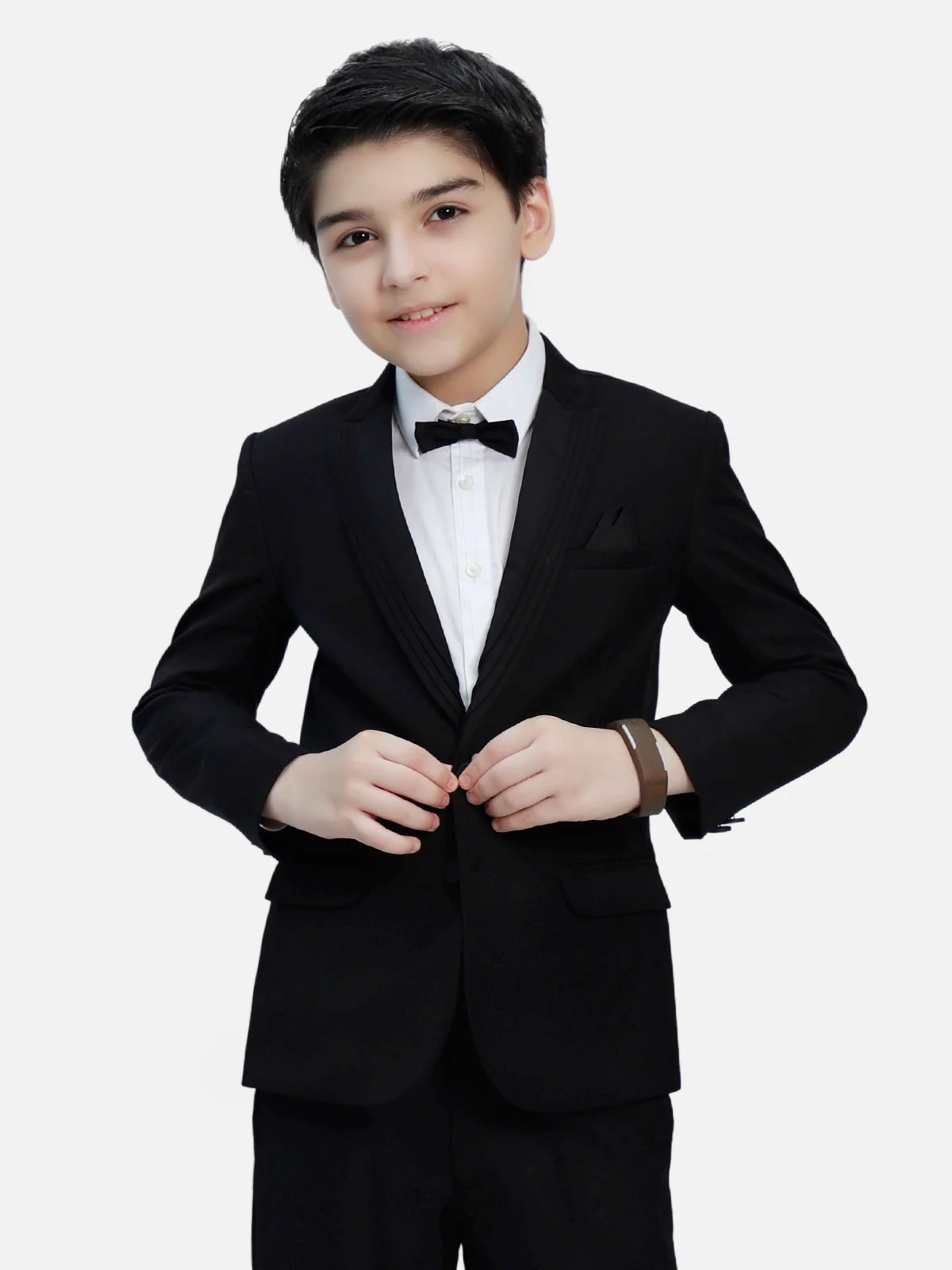 Boy's Black Coat Pant - EBTCPC20-4445