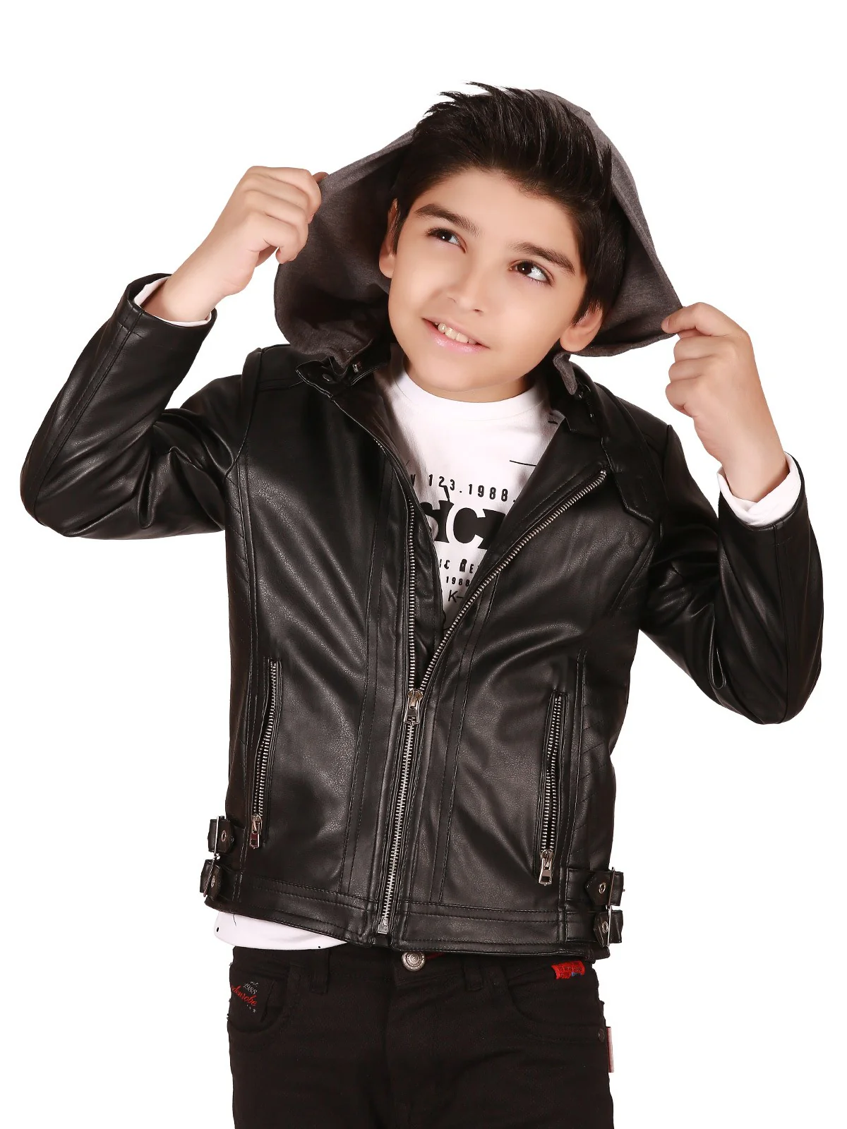 Boy's Black Jacket - EBTJ19-12046