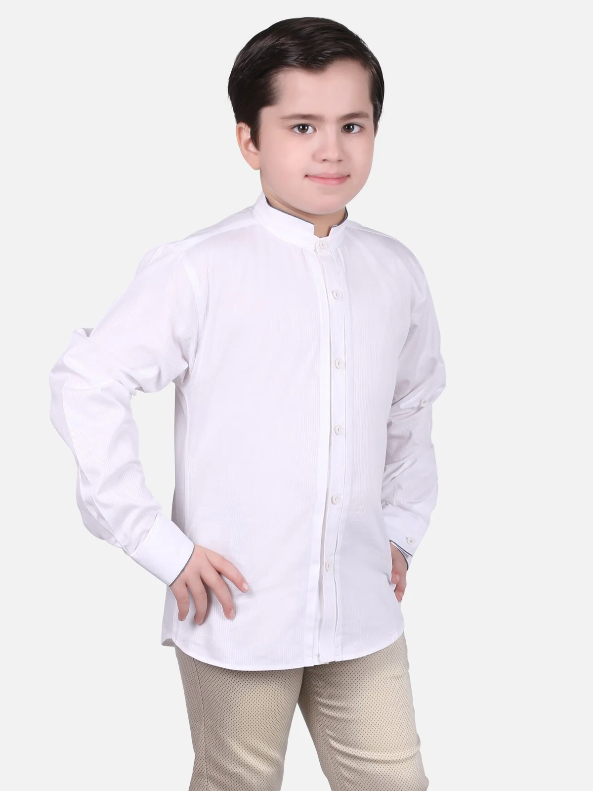 Boy's White Shirt - EBTS18-27161