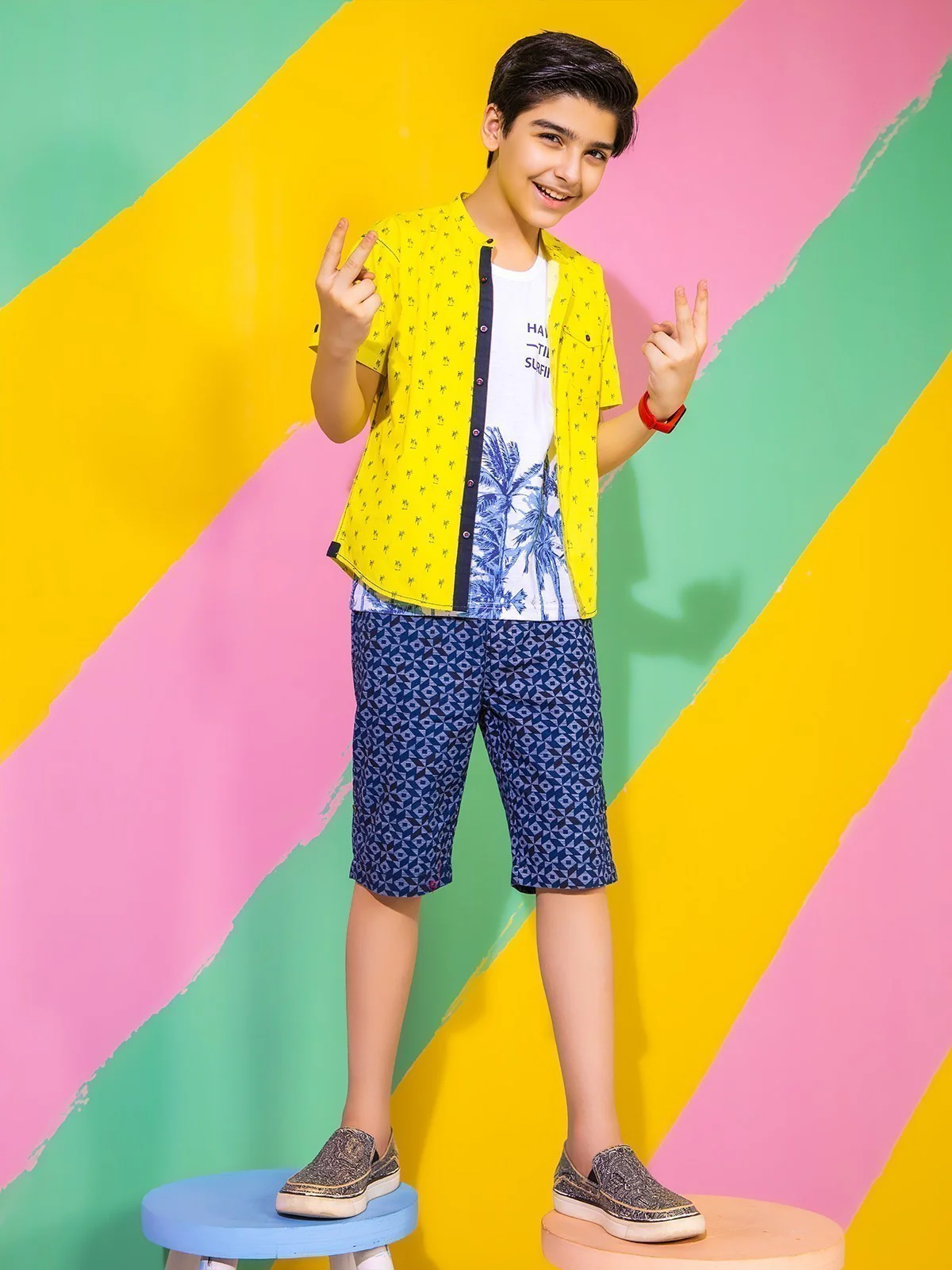 Boy's Lemon Shirt - EBTS21-27296