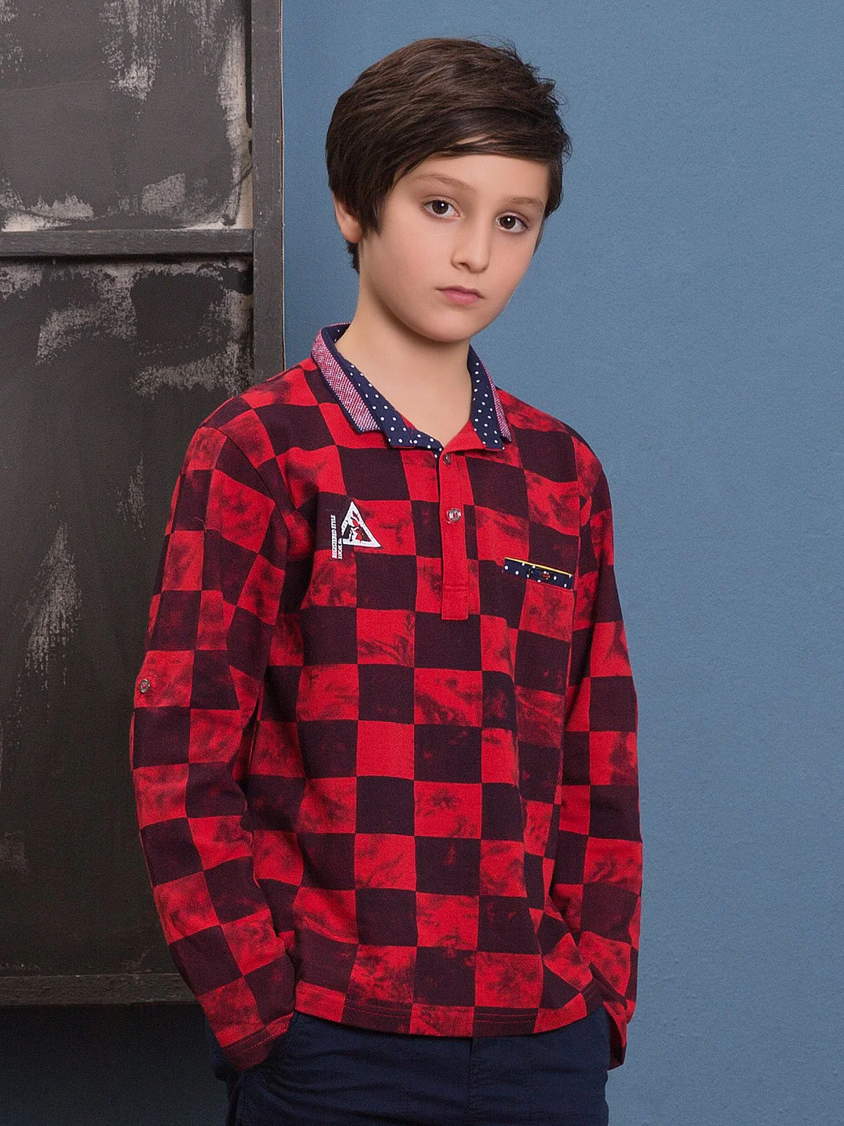 Boy's Red T-Shirt - EBTTS17-2404