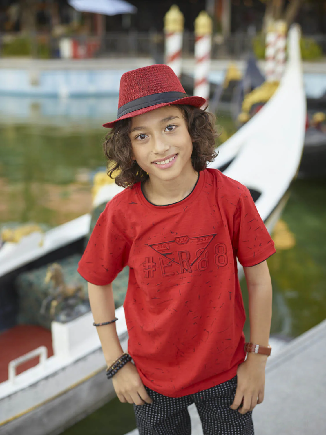Boys Red T-Shirt - EBTTS19-2449