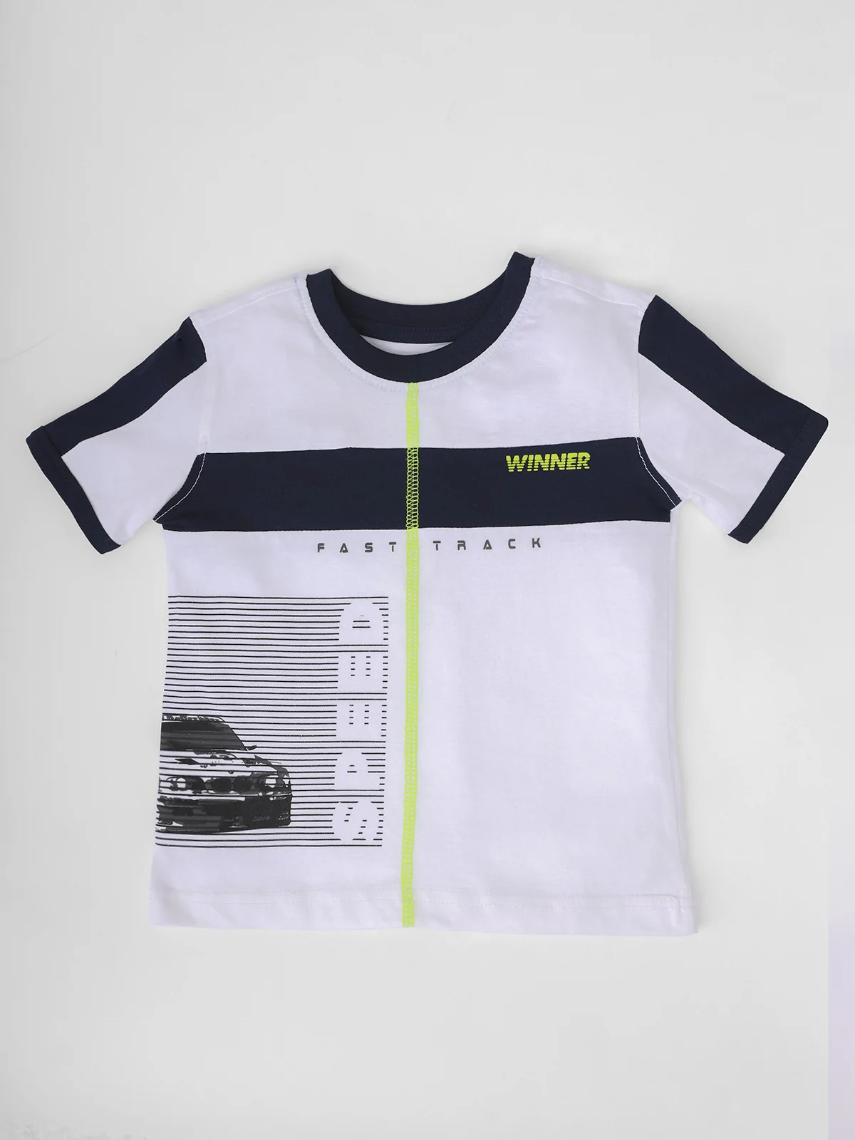 Boy's White T-Shirt - EBTTS21-021