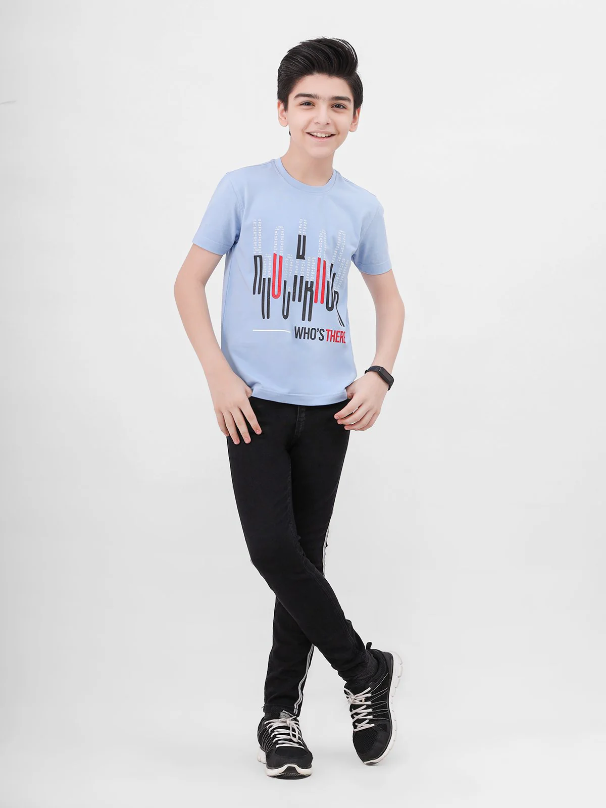 Boy's Sky Blue T-Shirt - EBTTS21-046