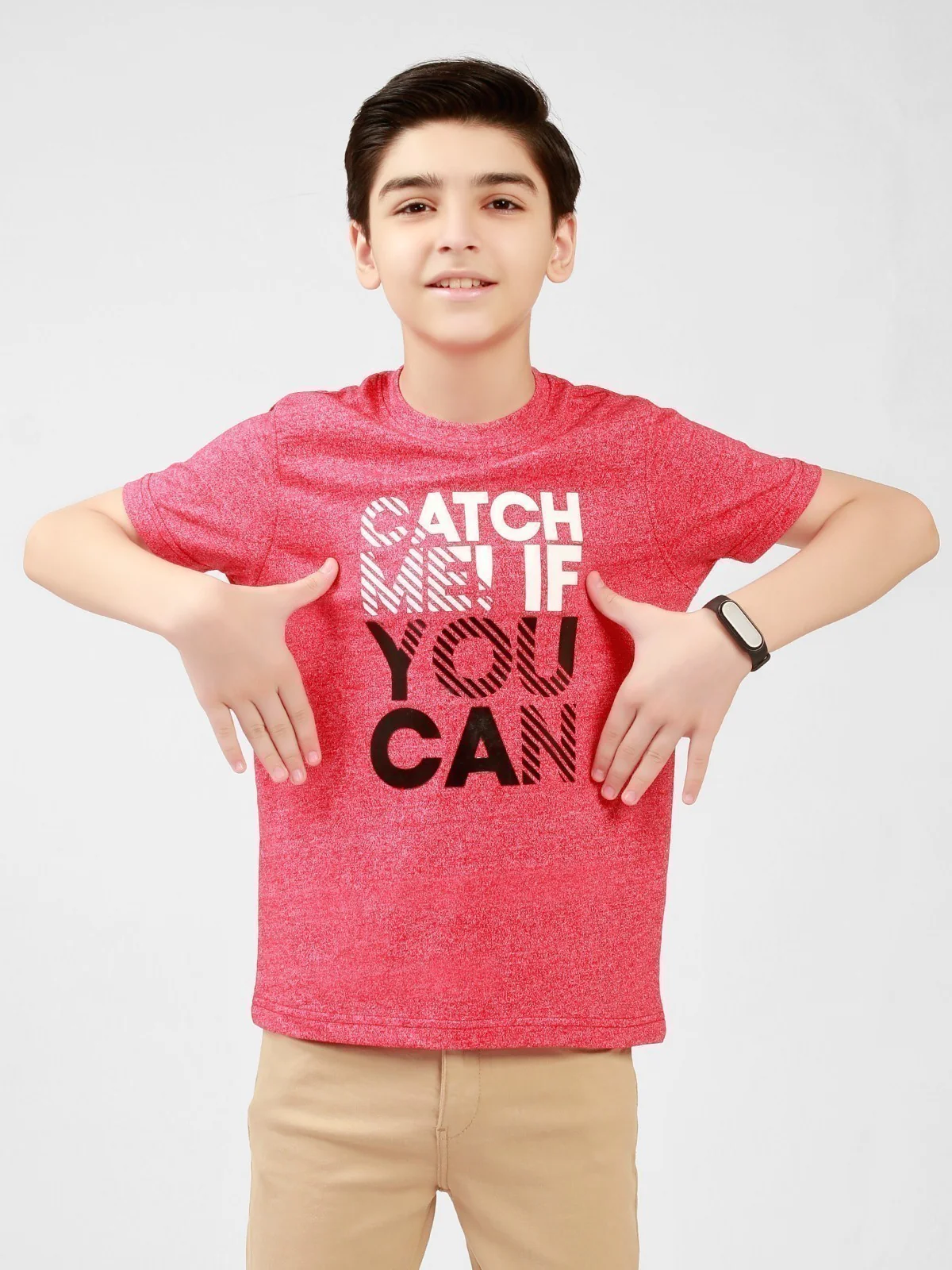 Boy's Red T-Shirt - EBTTS21-052