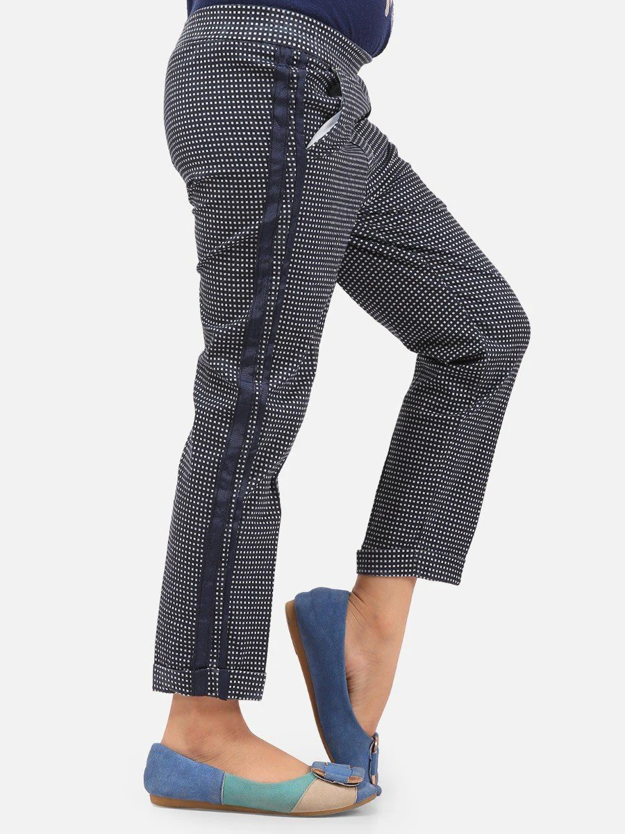 Girl's Black & White Pant - EGBP20-002 - Image 2