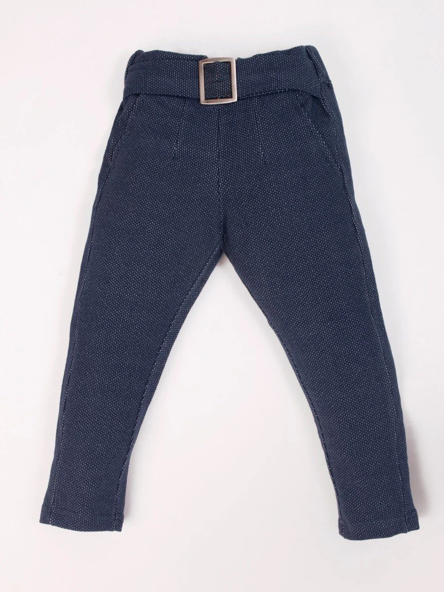Girl's Navy Blue Bottom Knitted - EGBTK20-023