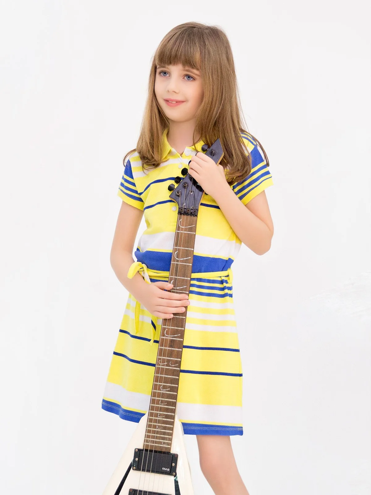 Girl's Lemon Frock - EGTFK18S-006