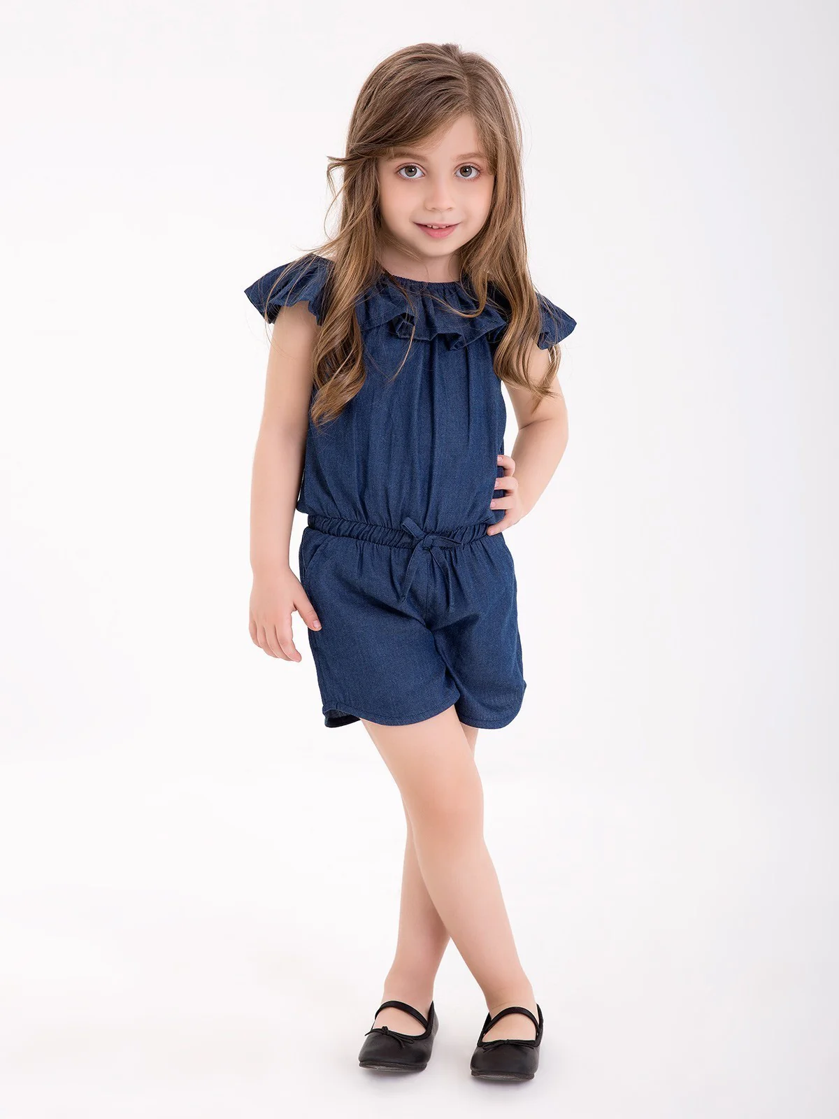 Girl's Blue Frock - EGTFW18S-030