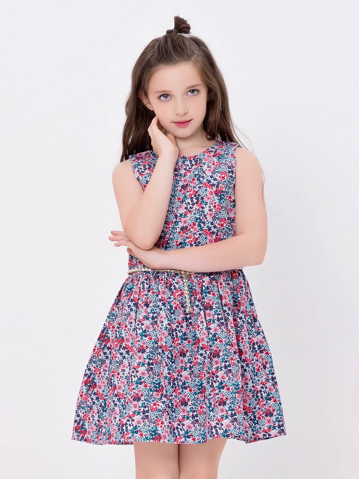 Girl's Red Frock - EGTFW18S-046