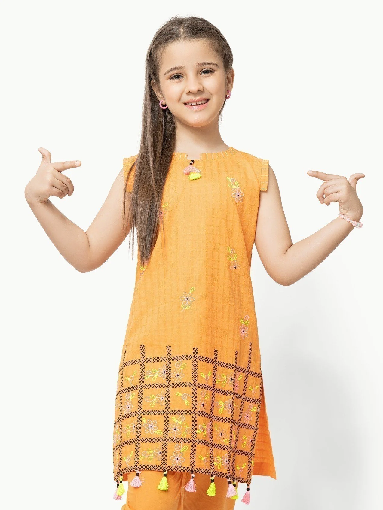 Girl's Orange Pret - EGTKE22-70265 (2-Pcs) - Image 8