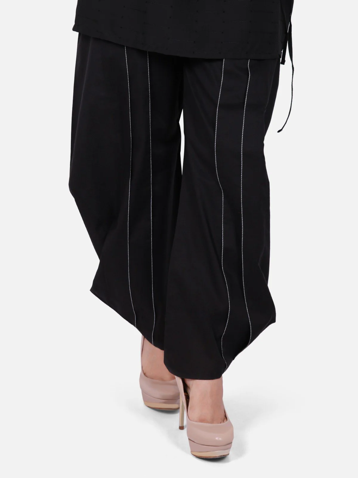 Women's Black Trouser - ELBP18-76161
