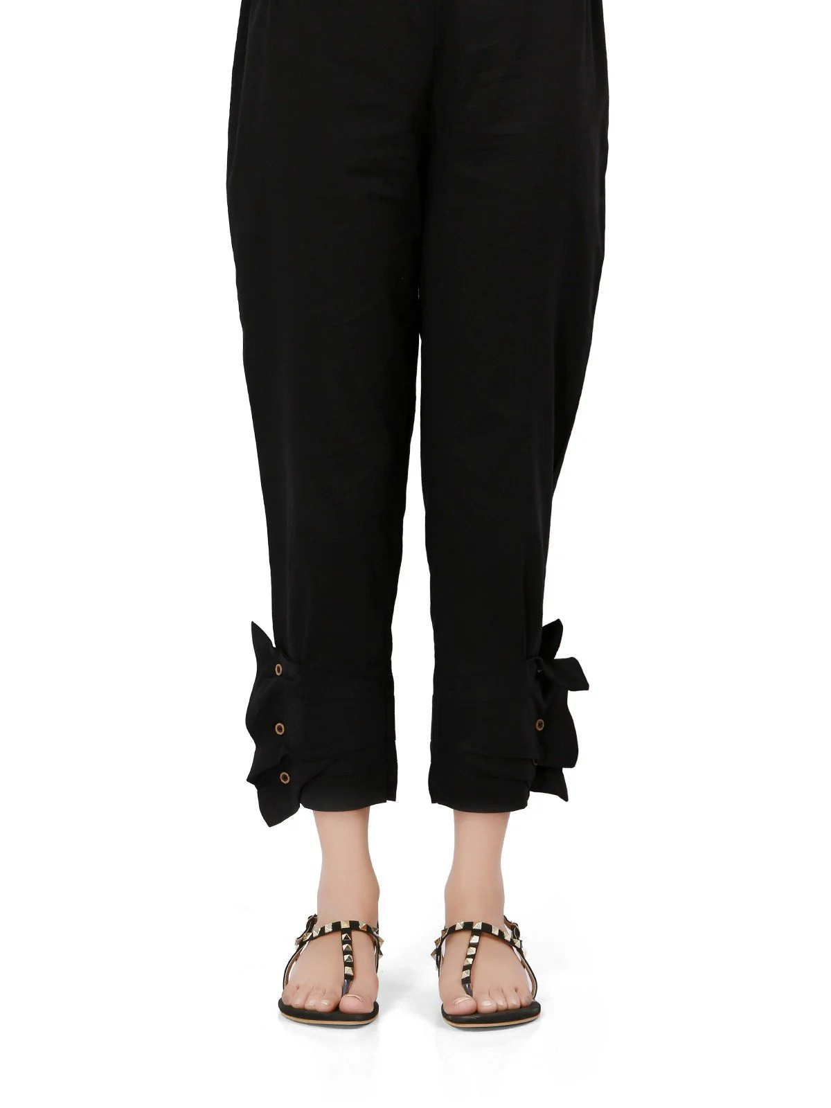 Women's Black Trouser - ELBP19-76180
