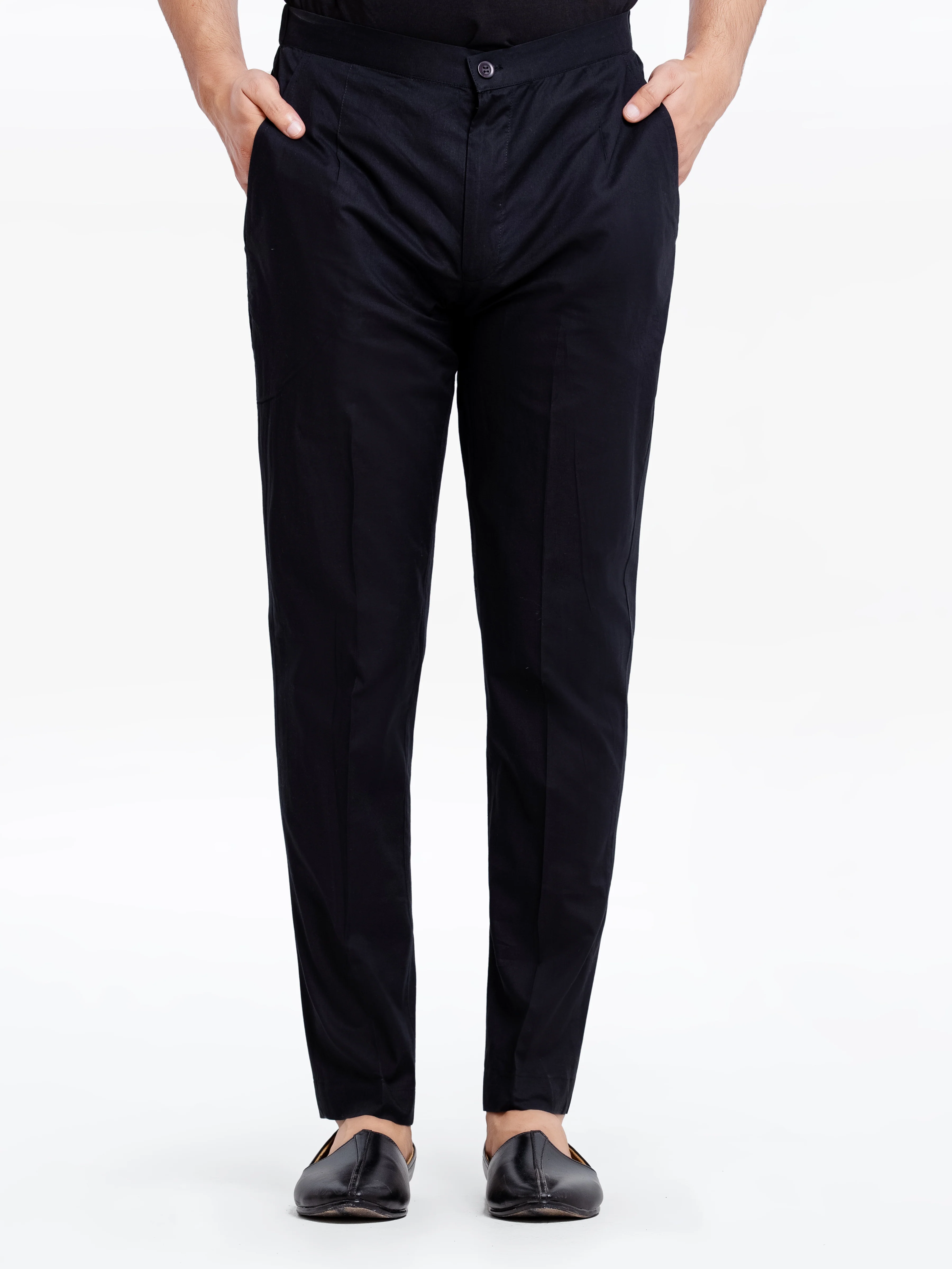Men's Black Pant Style Pajama - EMBP18-9912