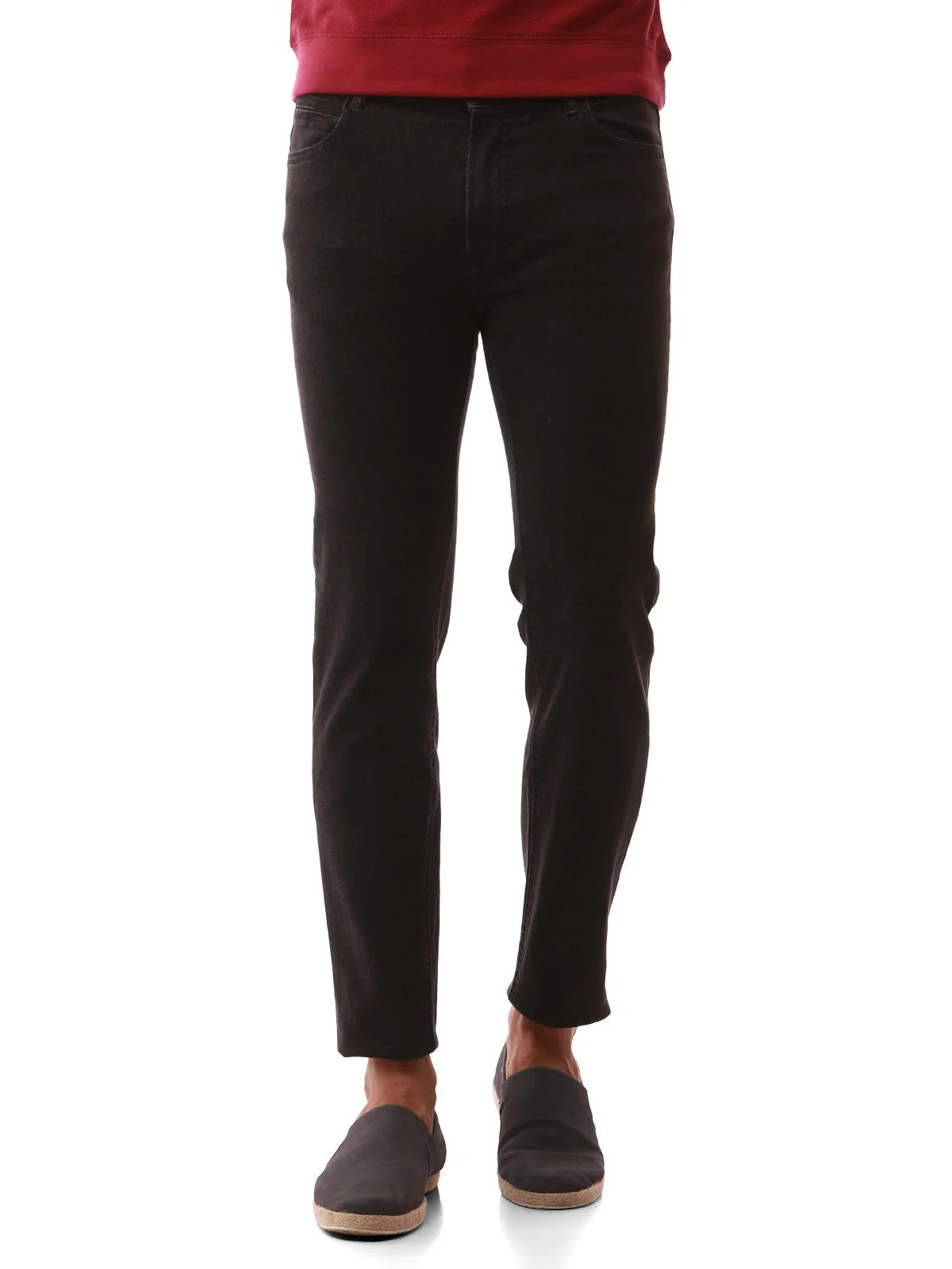 Men's Black Jeans - EMBPD19-007