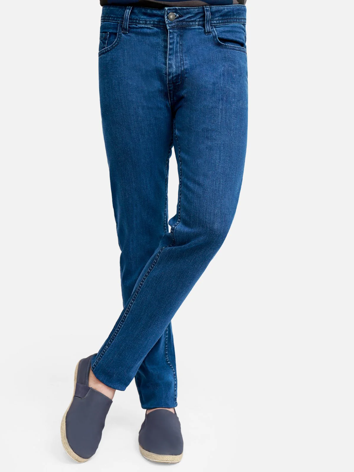 Men's Blue Jeans Pant - EMBPD20-003