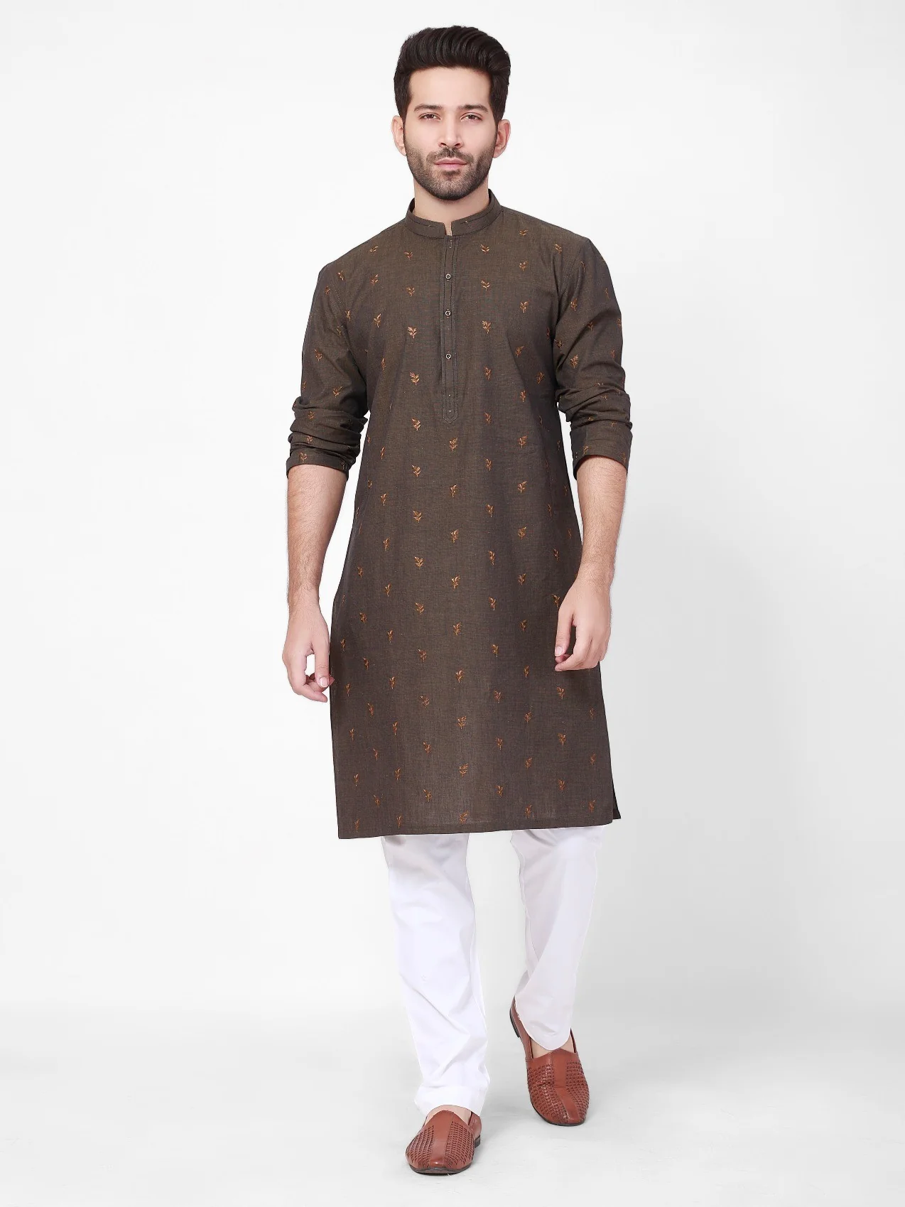 Men's Mehndi Kurta Ceremonial - EMTKC21-061