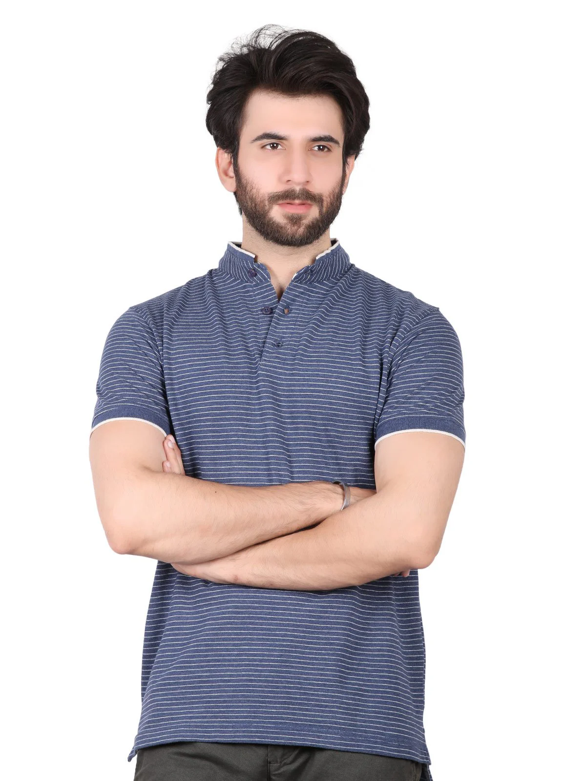 Men's Navy Polo Shirt - EMTPS19-016
