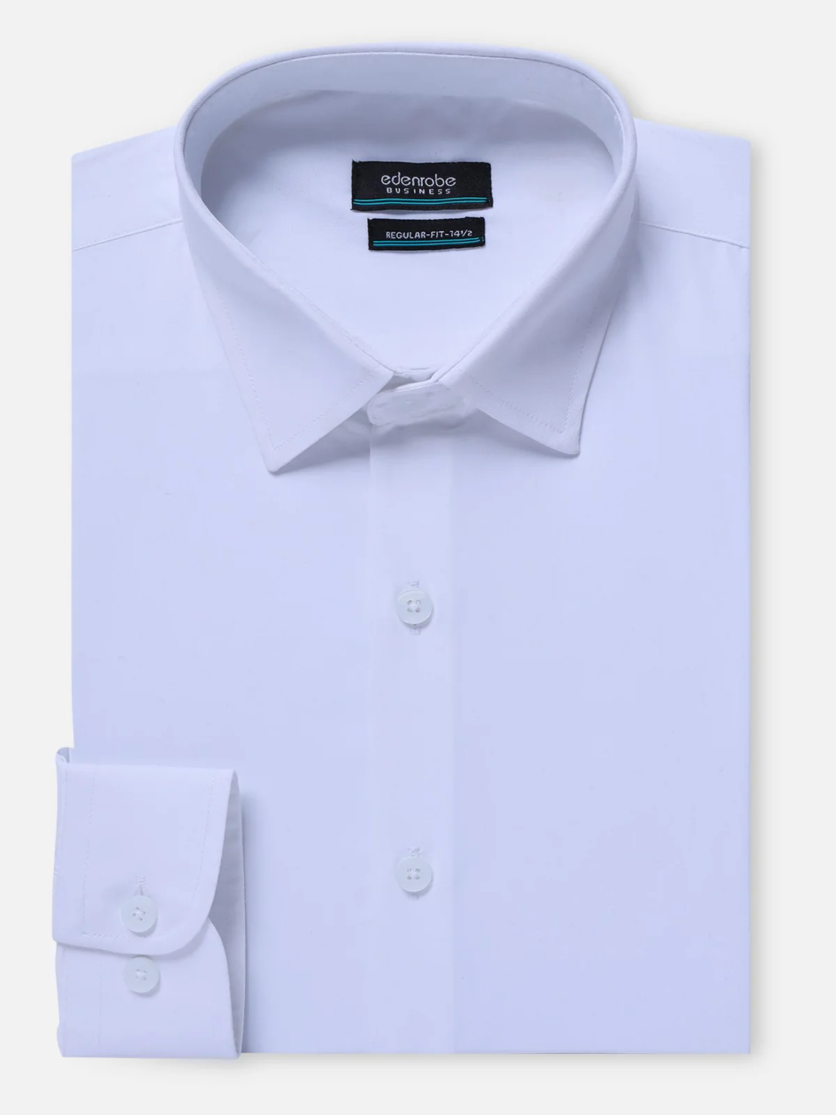 Men's White Shirt Plain - EMTSB21-048