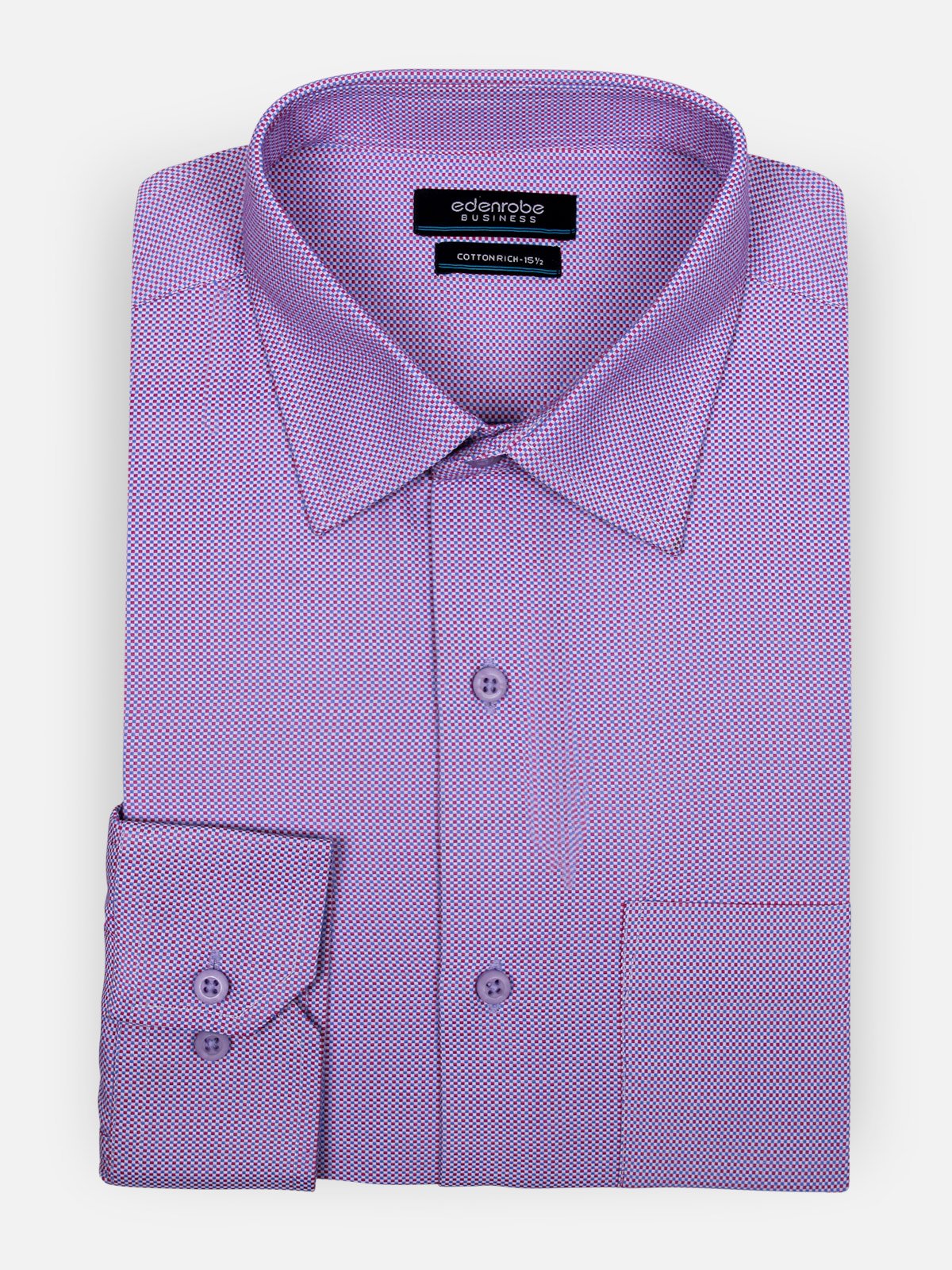 Men's Mauve Shirt - EMTSF17-10889