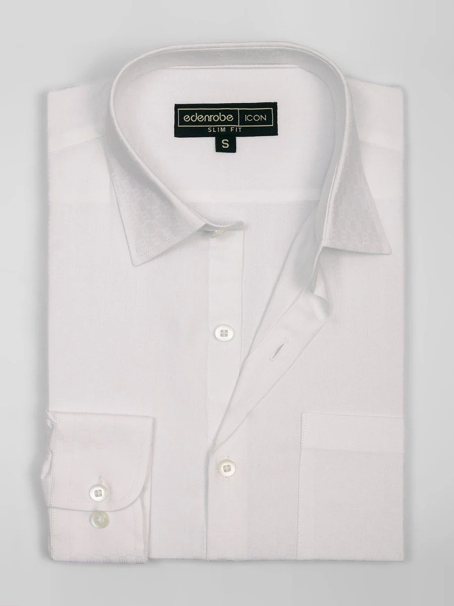 Men's White Shirt - EMTSI20-50175
