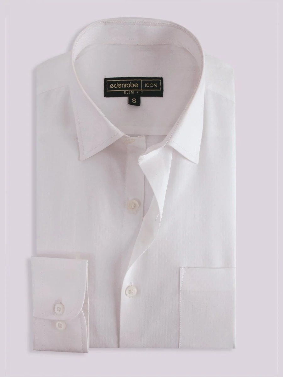 Men's White Shirt - EMTSI20-50179