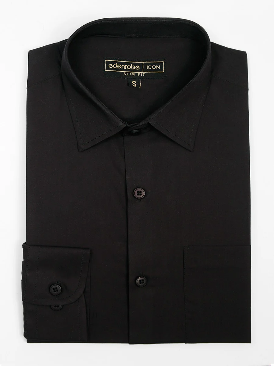Men's Black Shirt - EMTSI20-50183