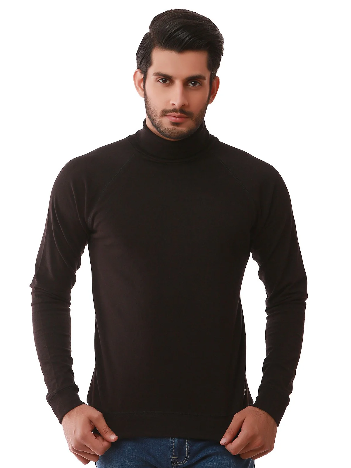 Men's Black SweatShirt - EMTSS19-048