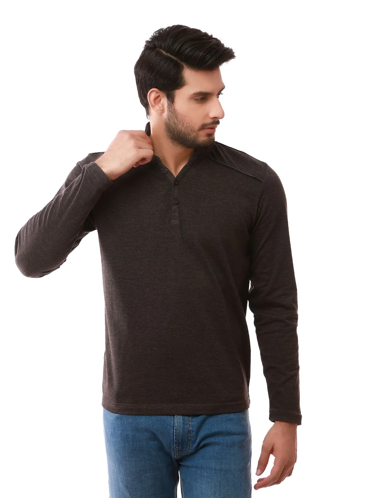 Men's Charcoal Grey SweatShirt - EMTSS19-051