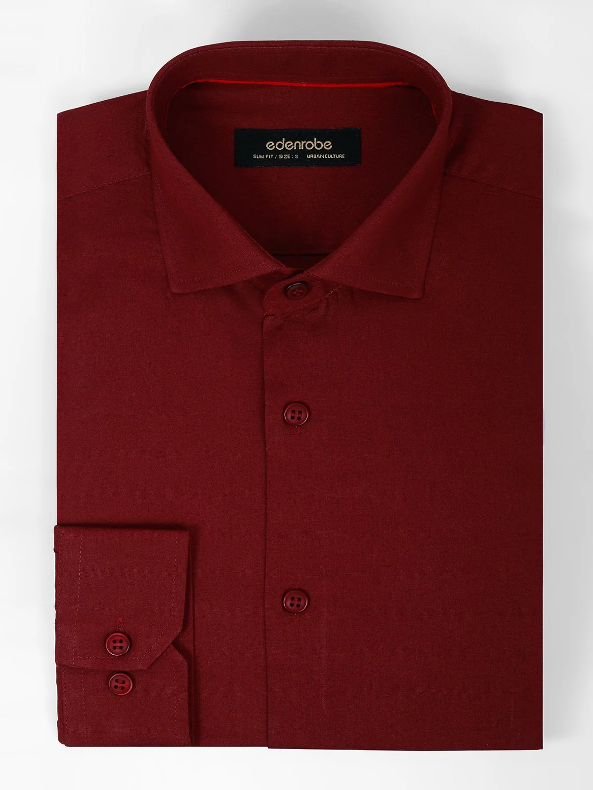 Men's Maroon Shirt - EMTSUC20-091
