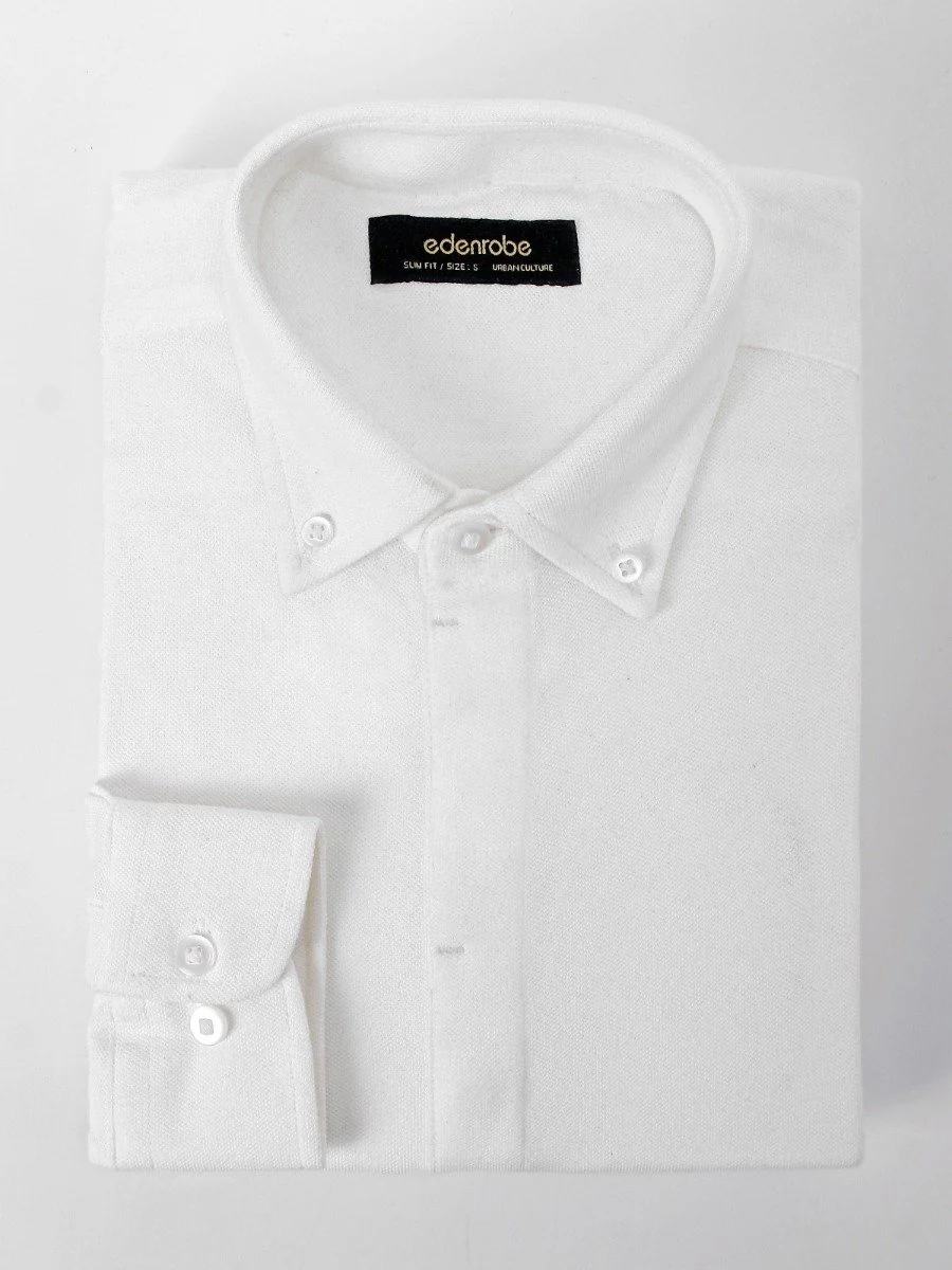 Men's White Shirt - EMTSUC20-096