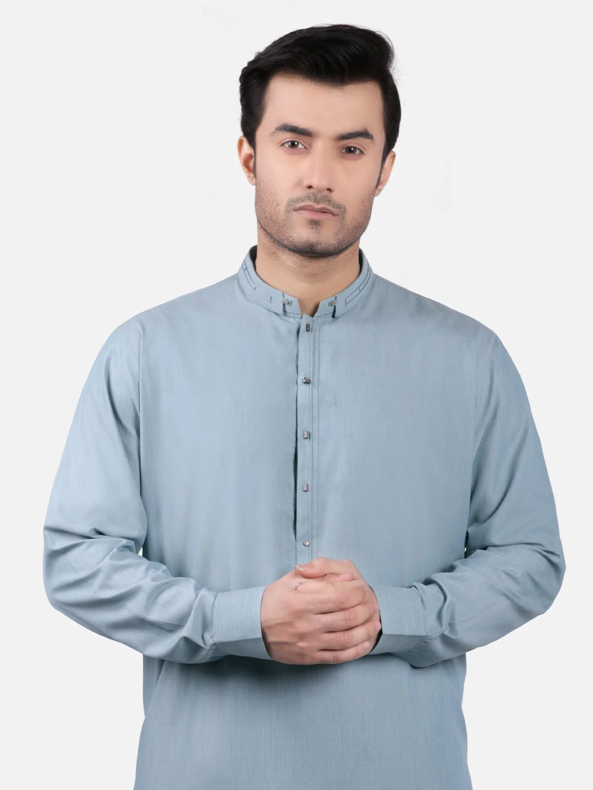 Men's Sea Green Shalwar Kameez - EMTSW19S-9750