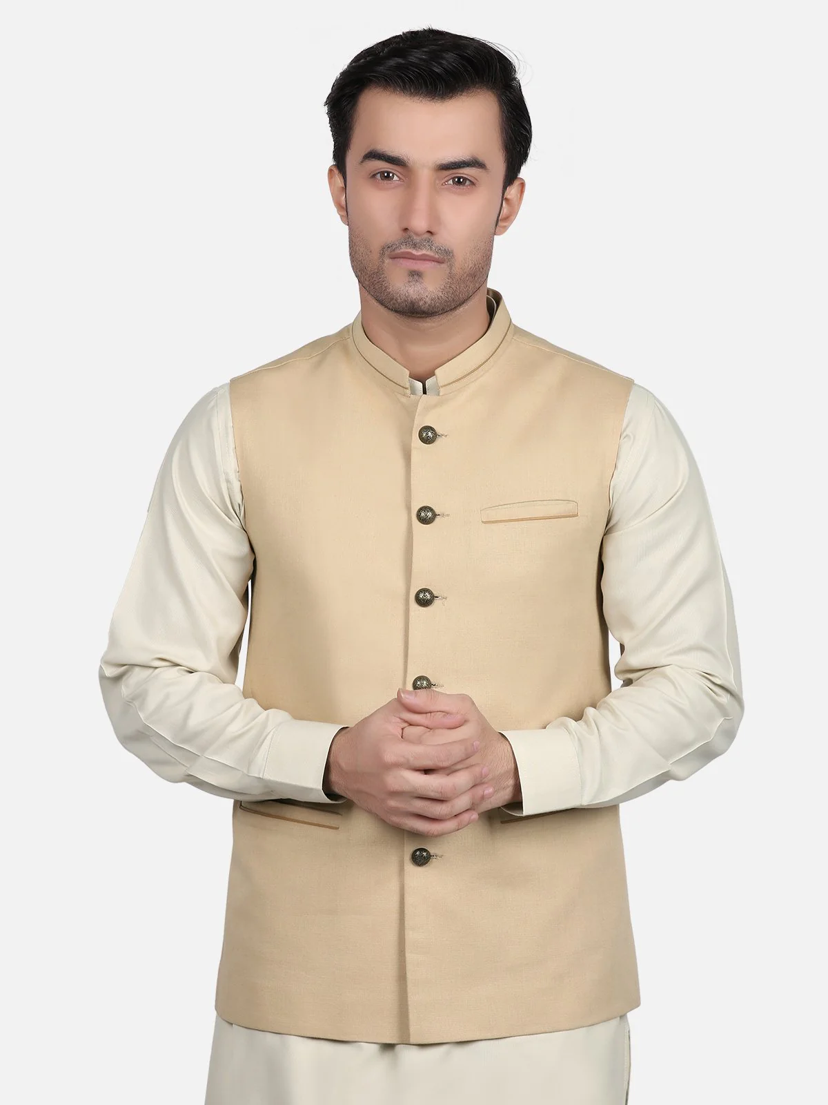 Men's Fawn Waist Coat - EMTWC18-35643