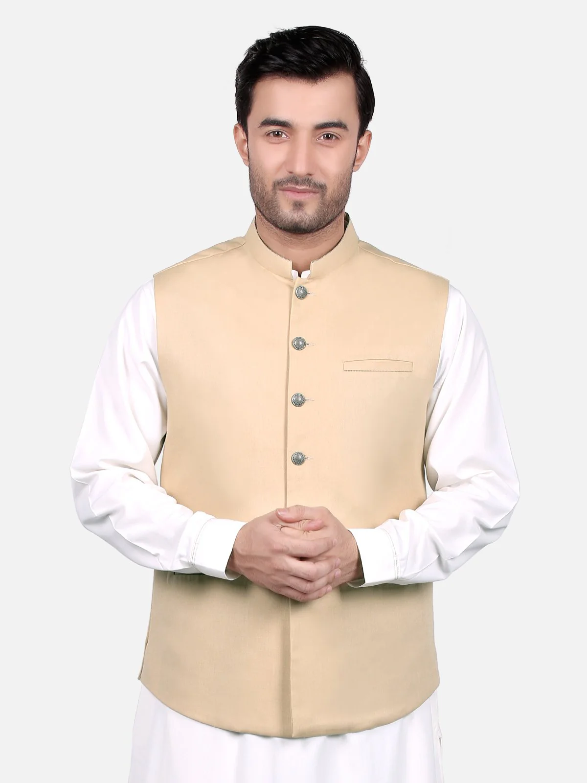 Men's Fawn Waist Coat - EMTWC18-35656
