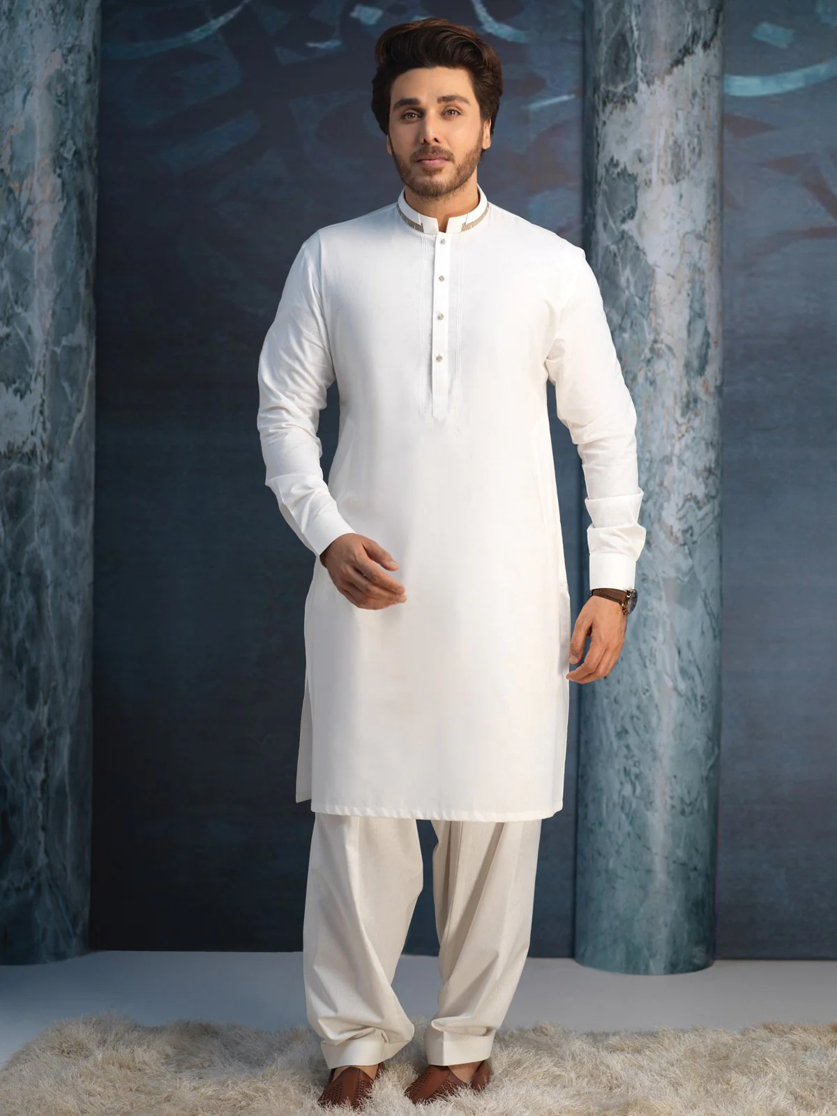 Men's Unstitched Ash Grey - EMUBS19-BLISS