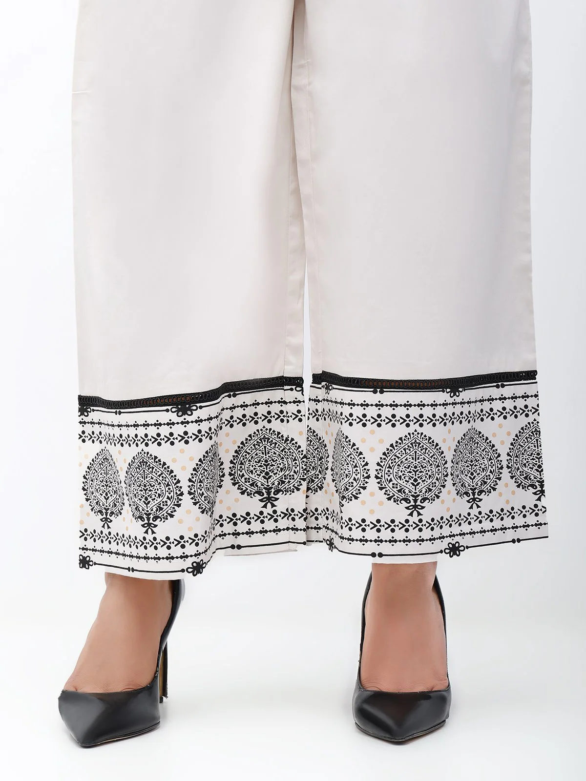 Women's Light Beige Trouser - EWBP21-76324