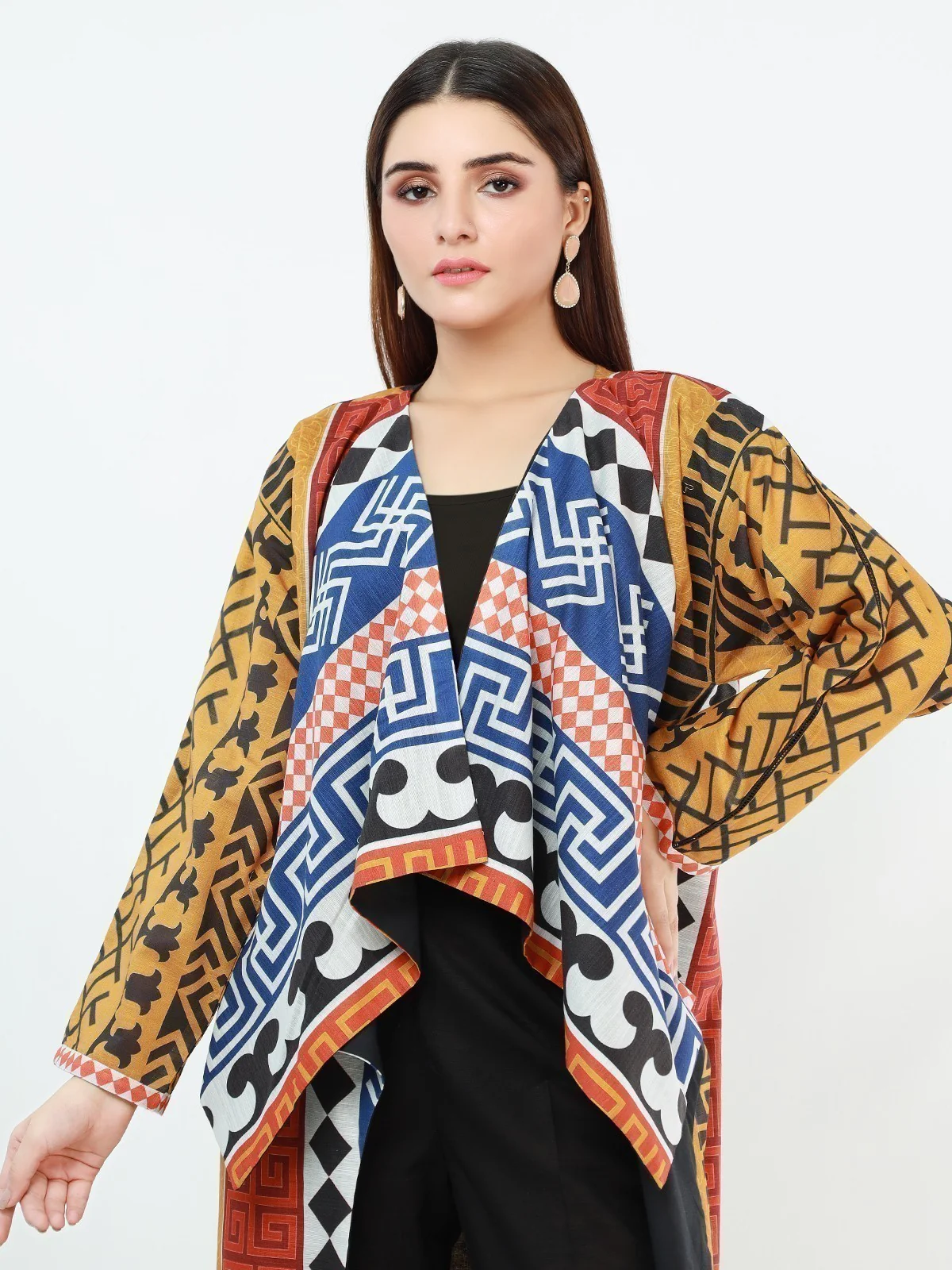 Pret 1Pc Printed Khaddar Shirt - EWTKP21-67889 - Image 2