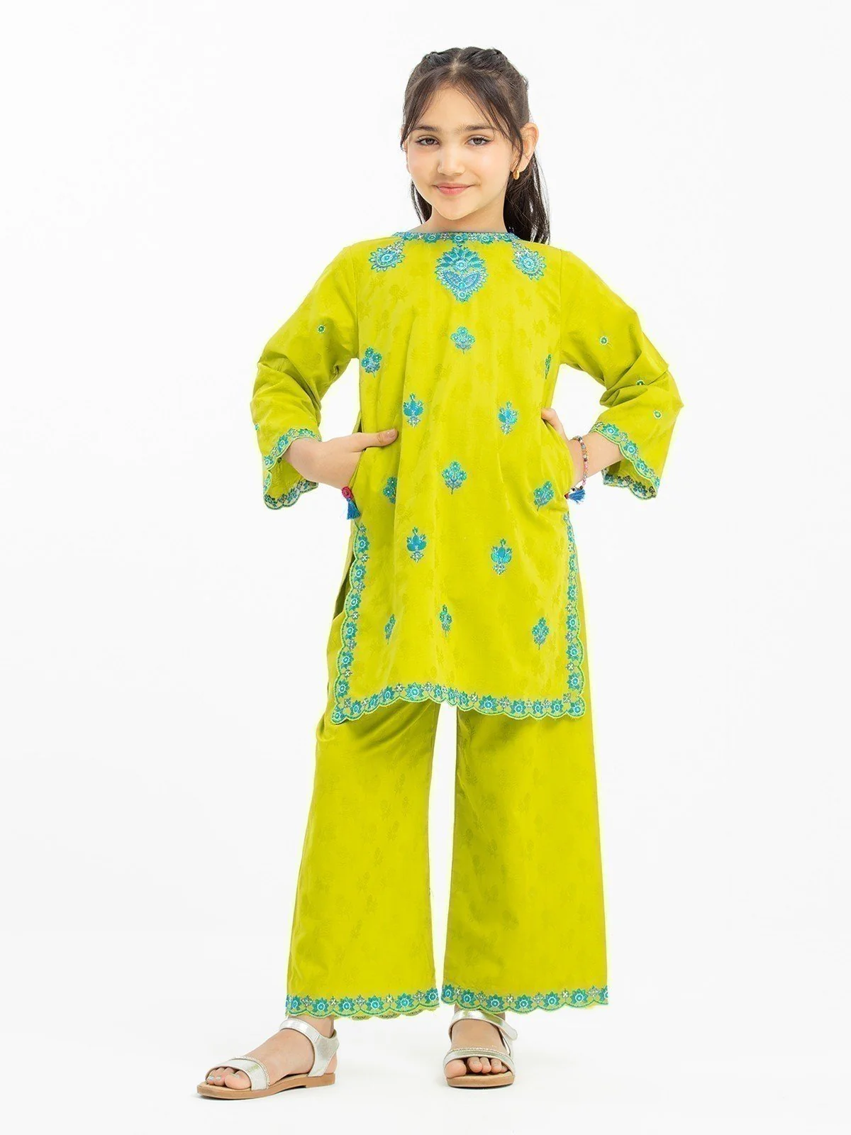 Girl's Parrot Green Pret - EGTKE23-70625ST