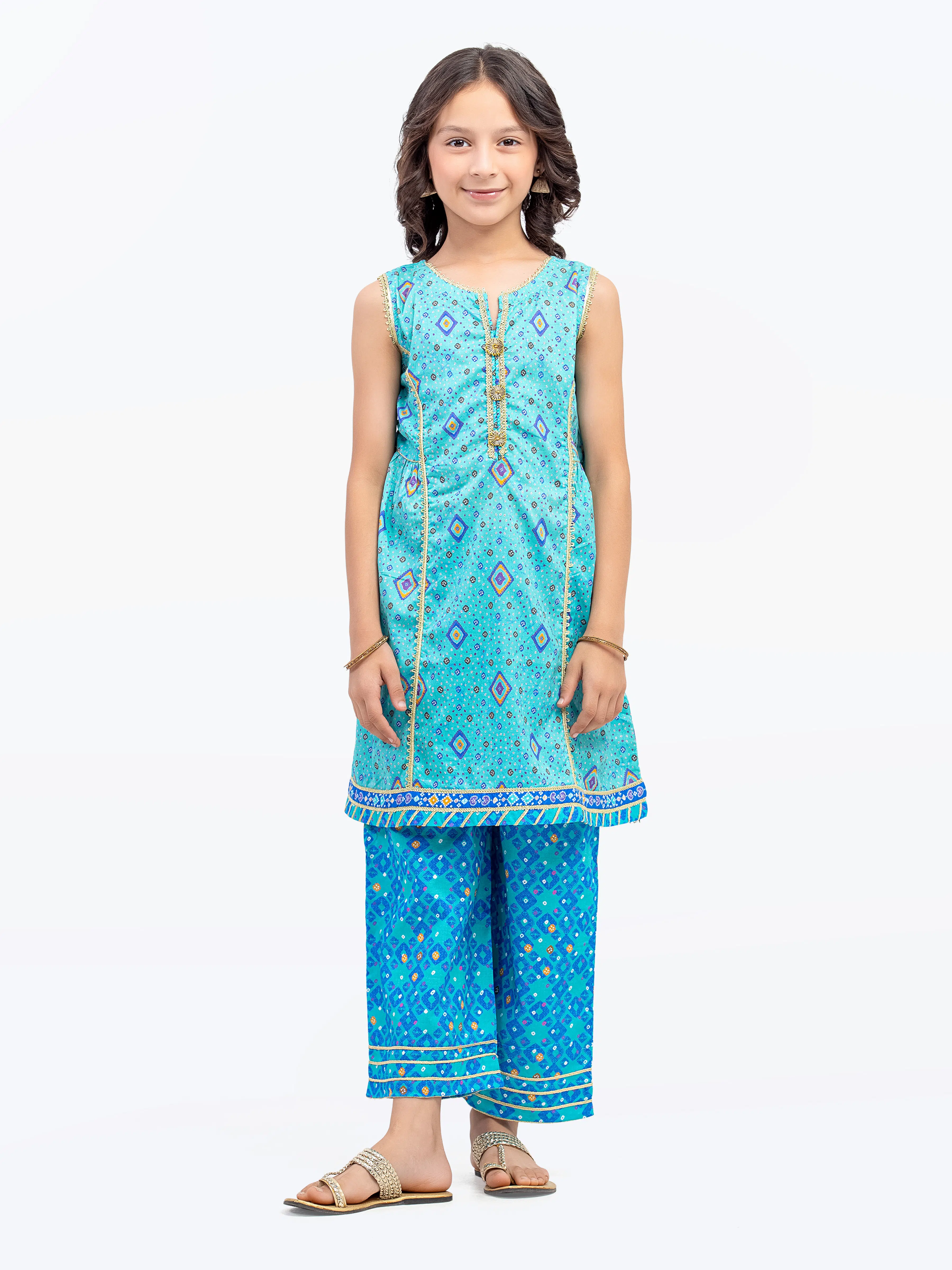 Girl's Sea Green Pret - EGTKP5-70974ST